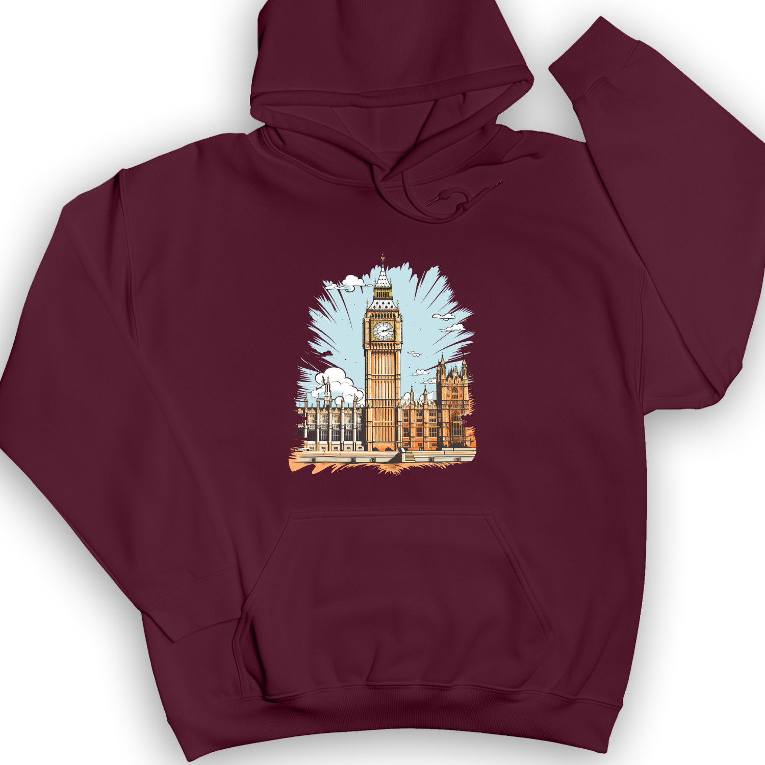 Big Ben Cultural Landmark Hoodie