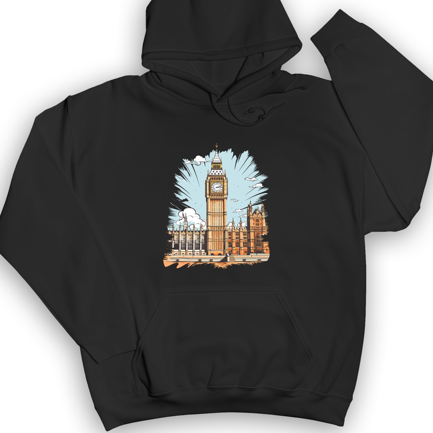 Big Ben Cultural Landmark Hoodie