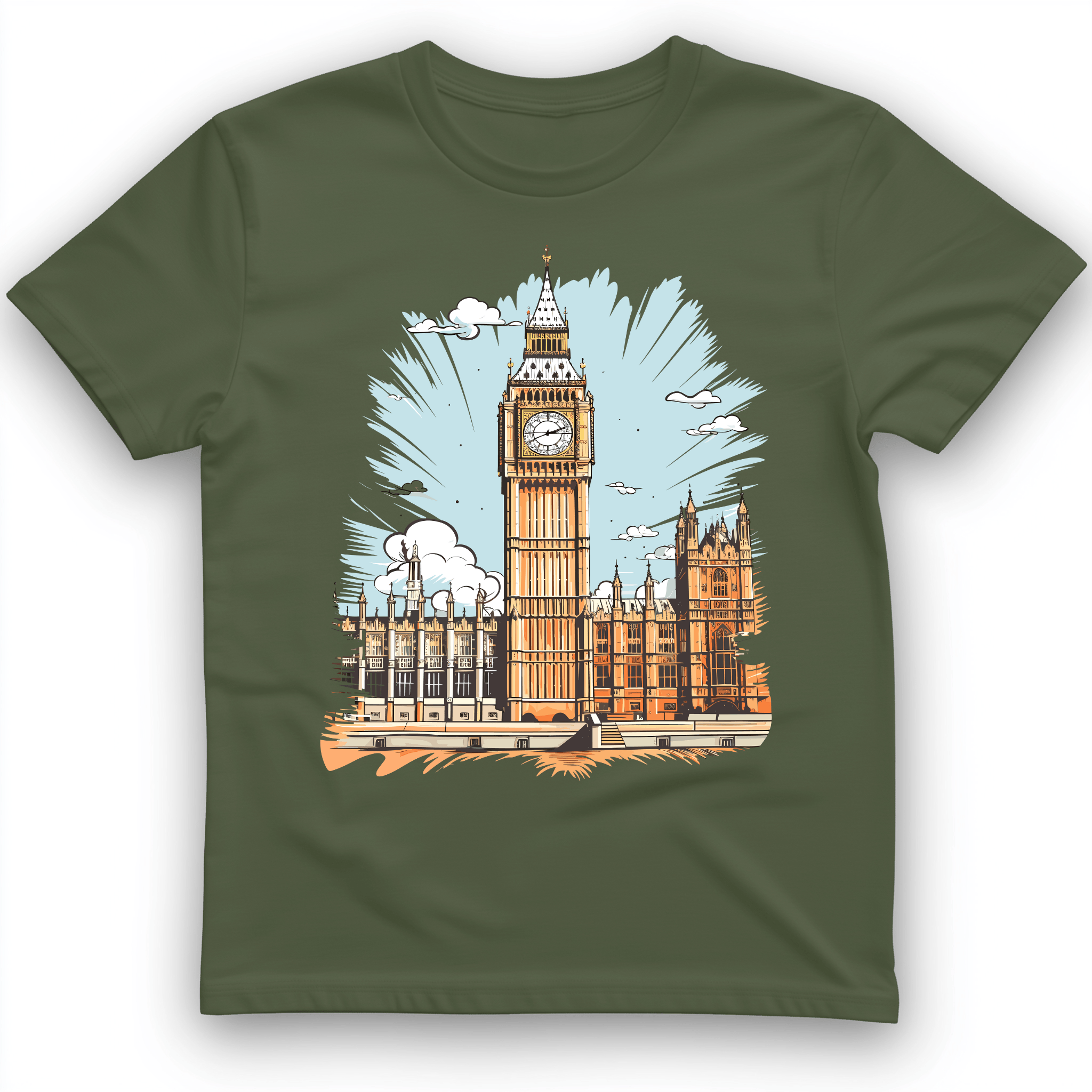 Big Ben Cultural Landmark T-Shirt