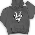 Black Sports Collage Hoodie