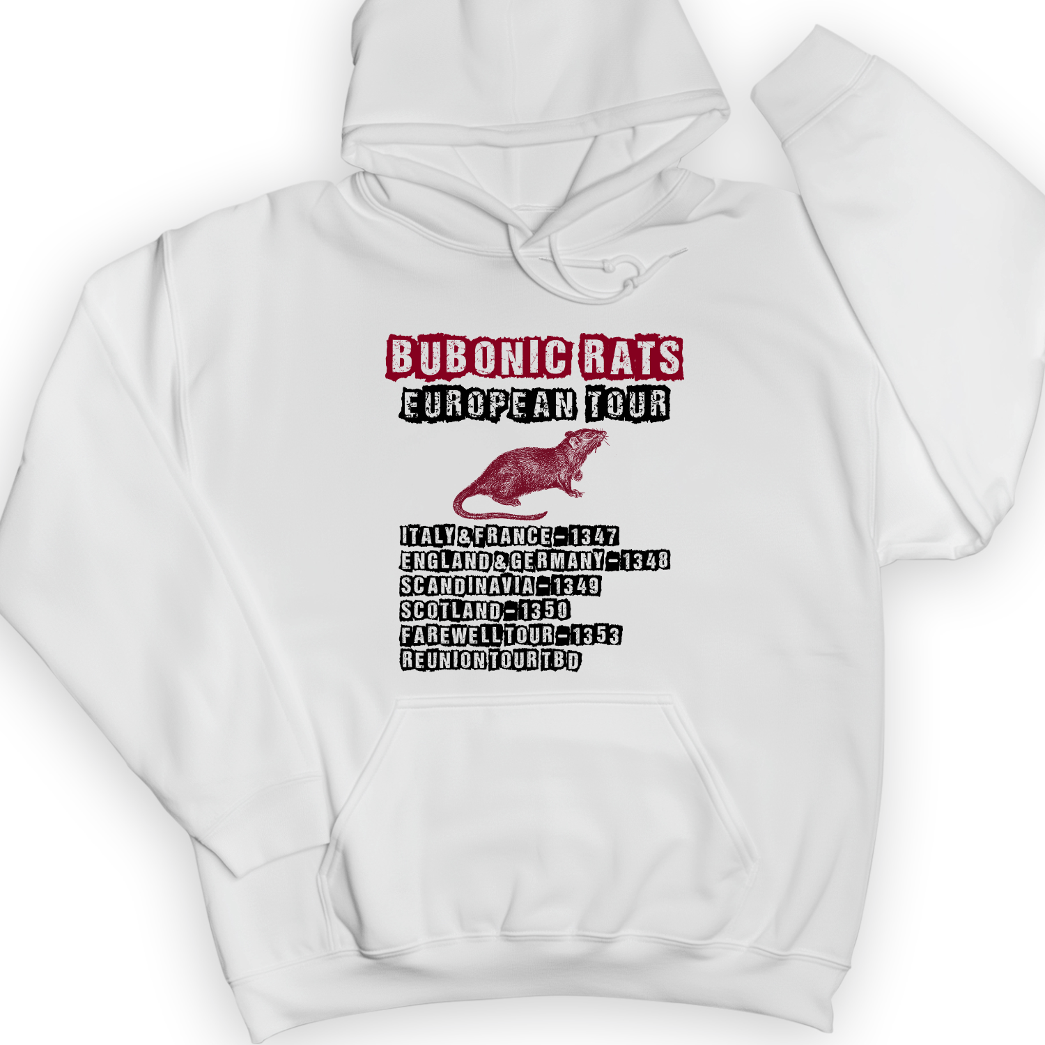 Bubonic Rats World Tour Hoodie