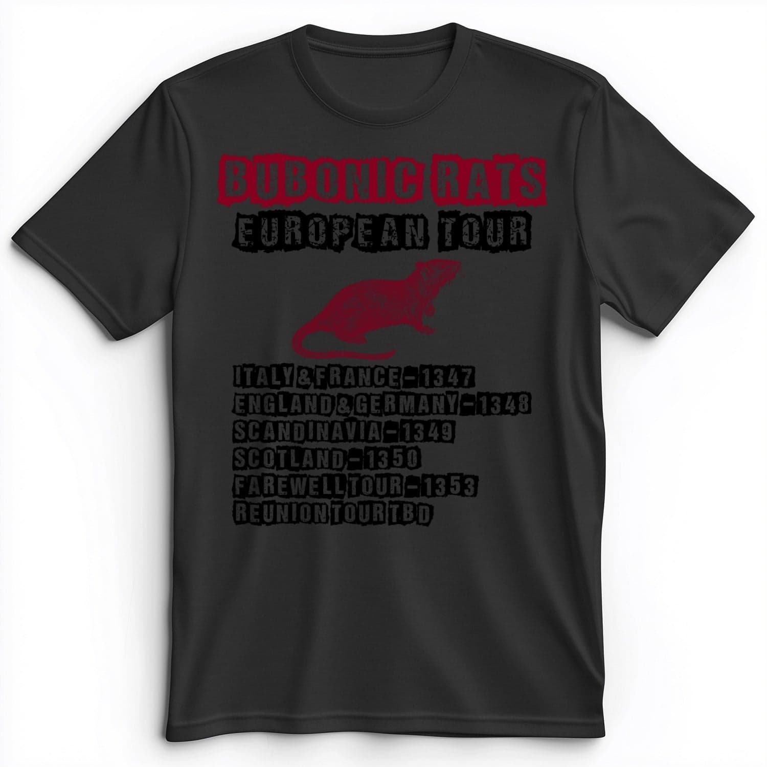 Bubonic Rats World Tour Premium Tee