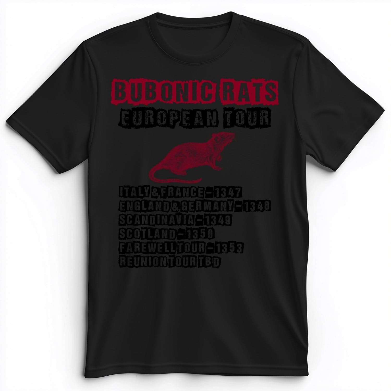 Bubonic Rats World Tour Premium Tee