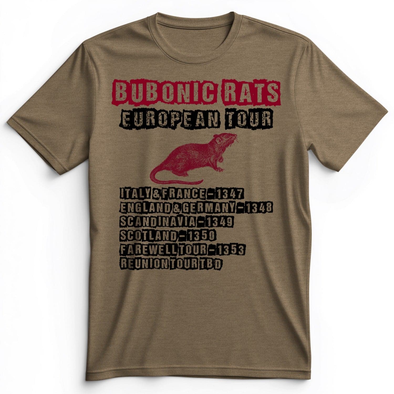 Bubonic Rats World Tour Premium Tee