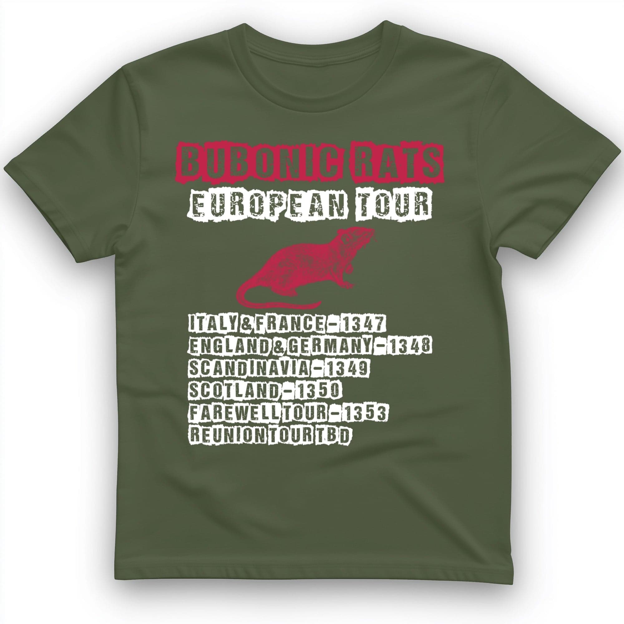 Bubonic Rats World Tour T-Shirt