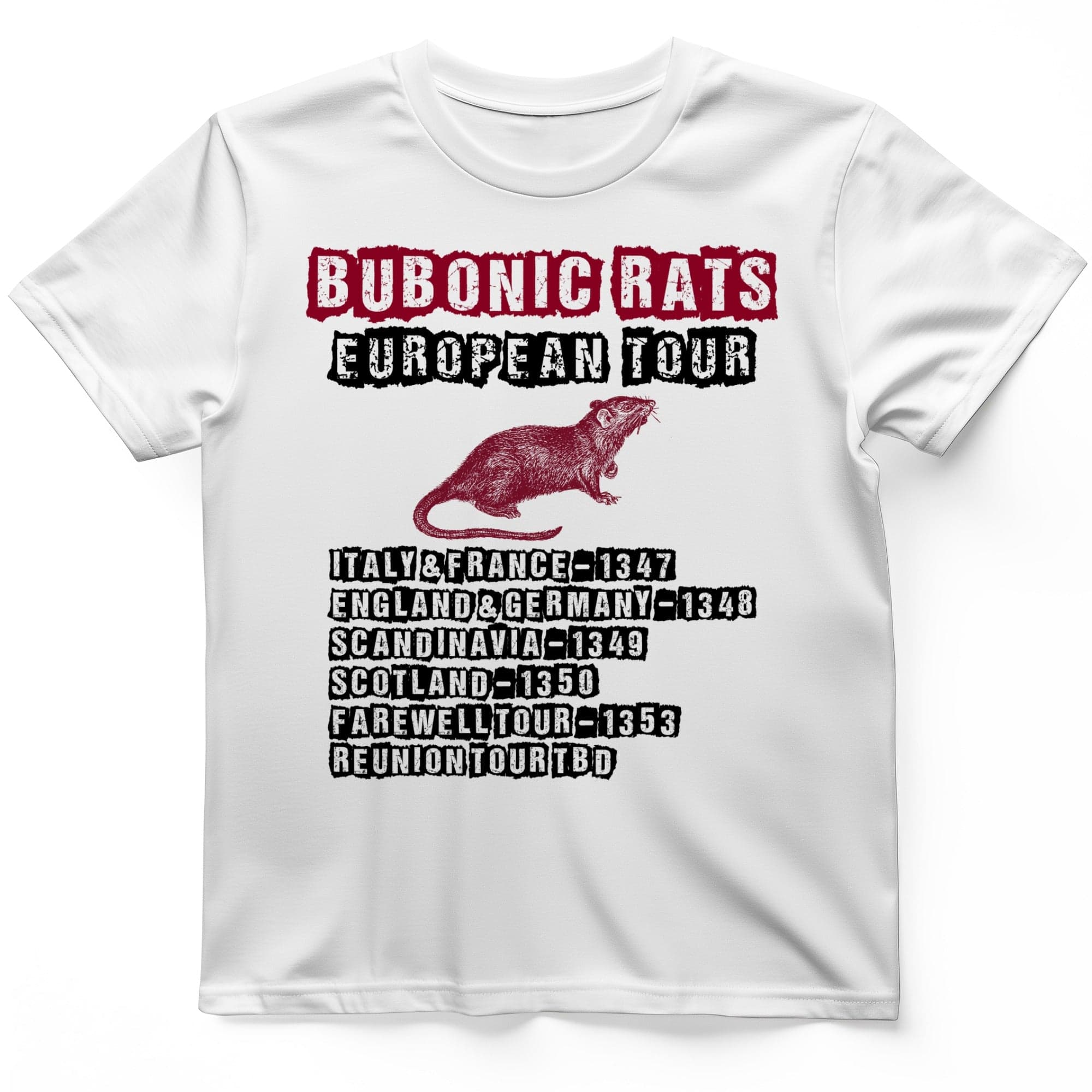 Bubonic Rats World Tour T-Shirt