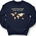 Cartographer of my Own Life Crewneck