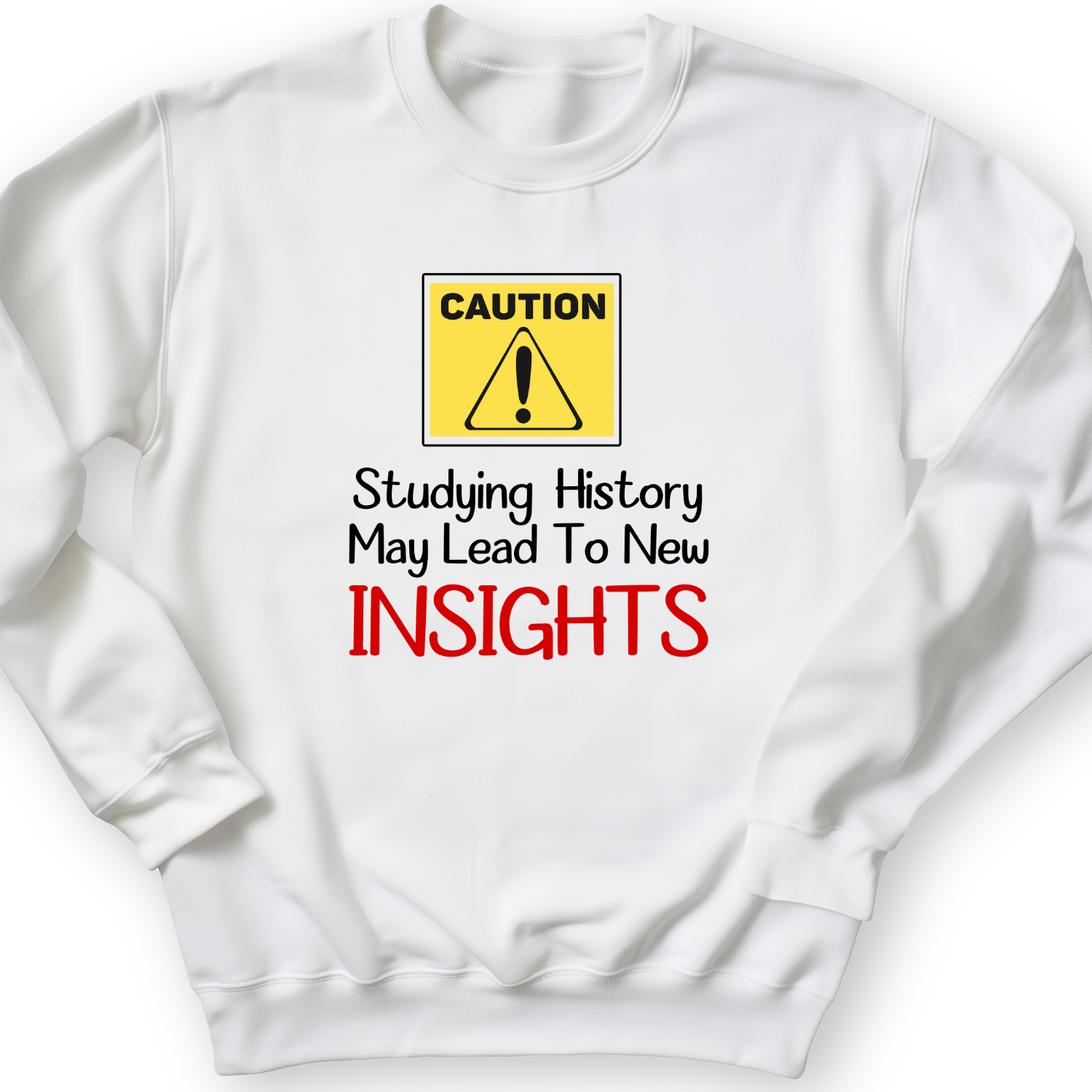 Caution Insights Crewneck