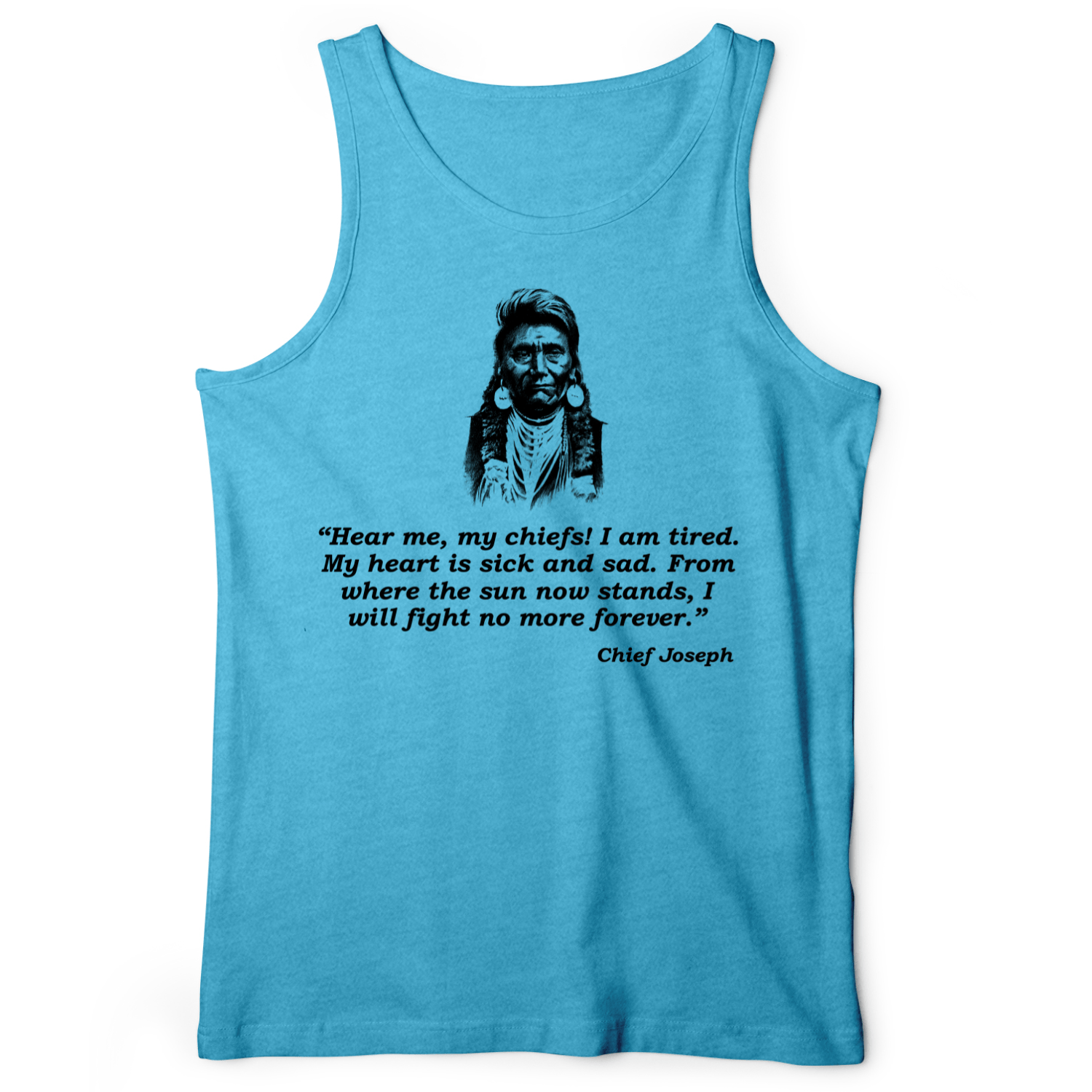 Chief Joseph Fight No More Tank