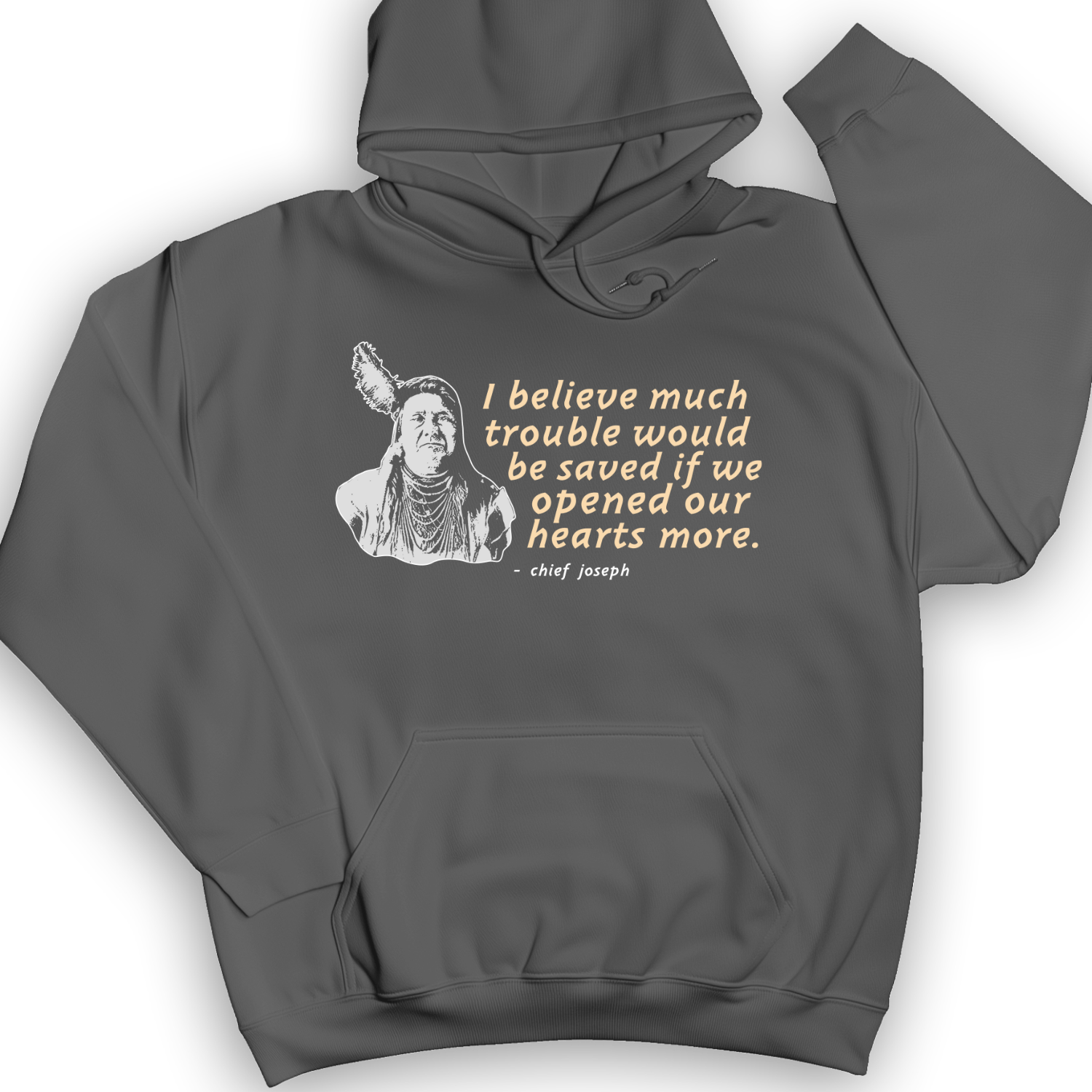 Chief Joseph Open Hearts Hoodie