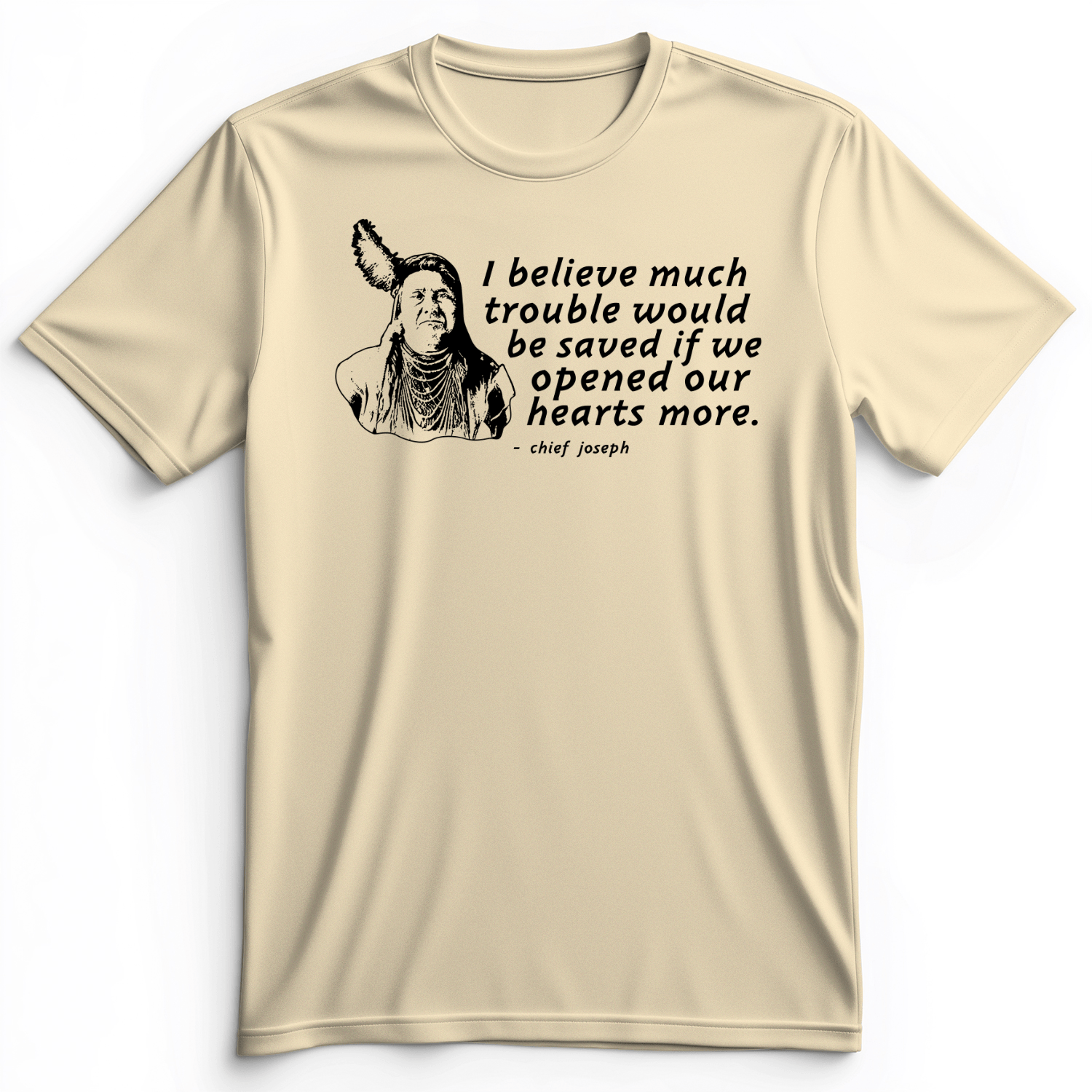 Chief Joseph Open Hearts Premium Tee