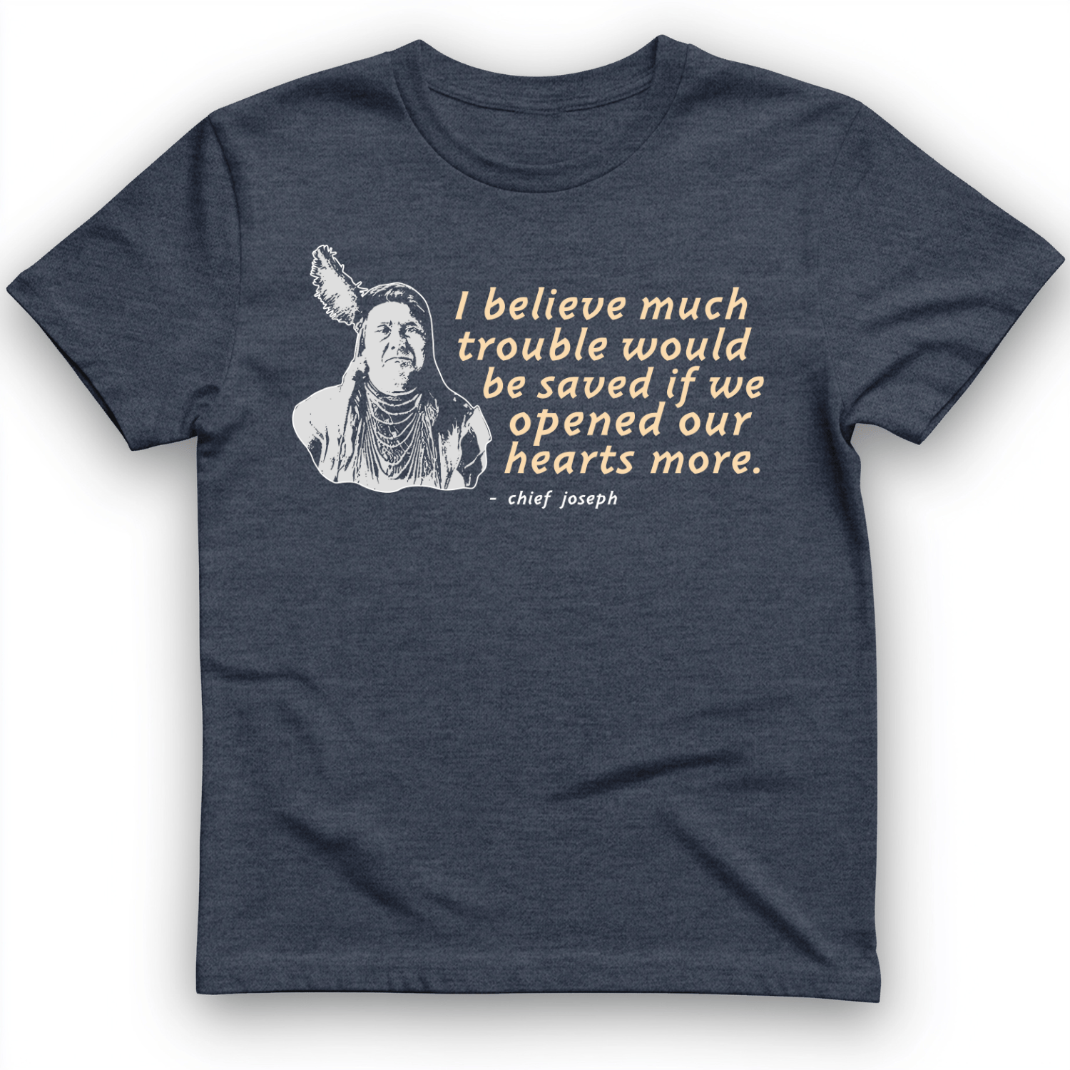 Chief Joseph Open Hearts T-Shirt