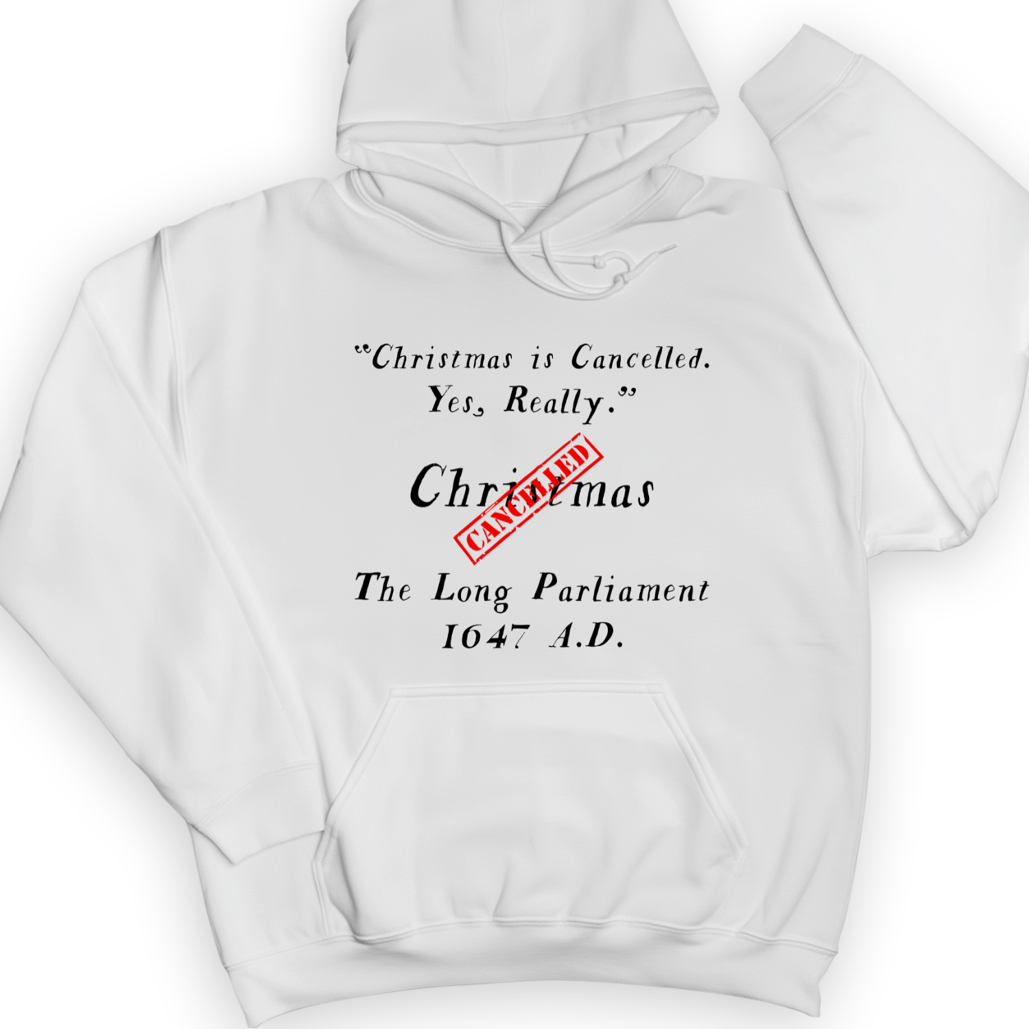 Christmas Is Cancelled Hoodie