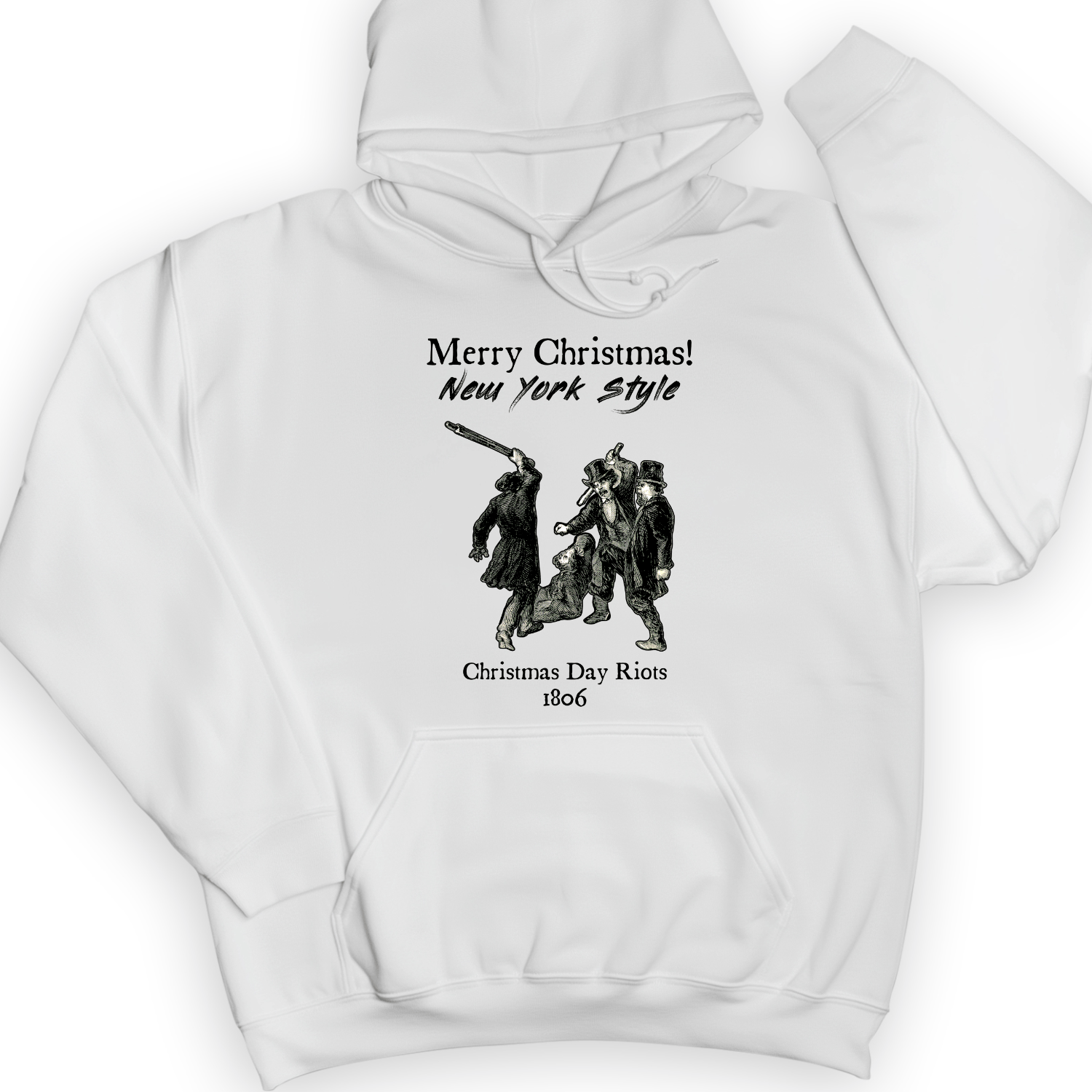 Christmas New York Style Hoodie