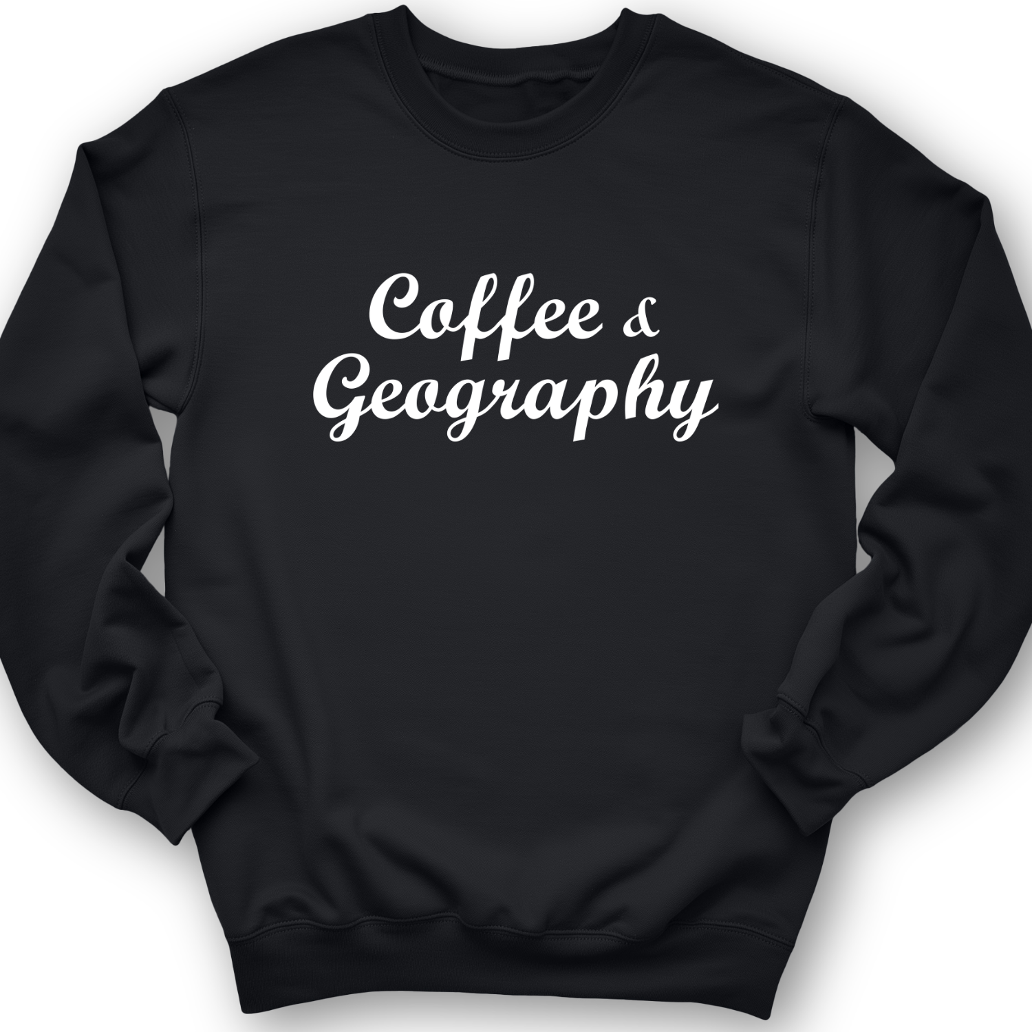 Coffee and Geography Crewneck