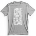 Cross A River on XMas Premium Tee