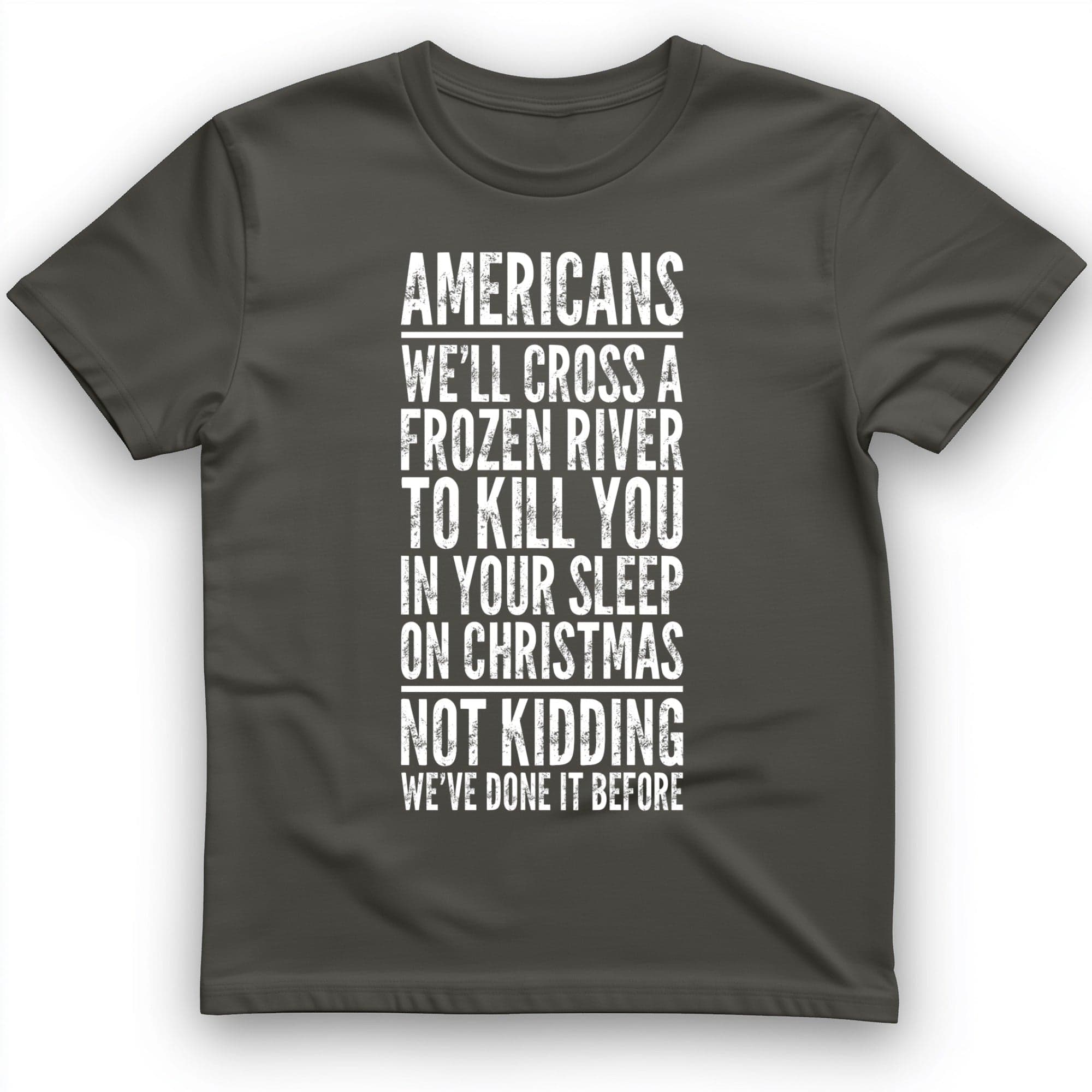 Cross A River On Xmas T-Shirt