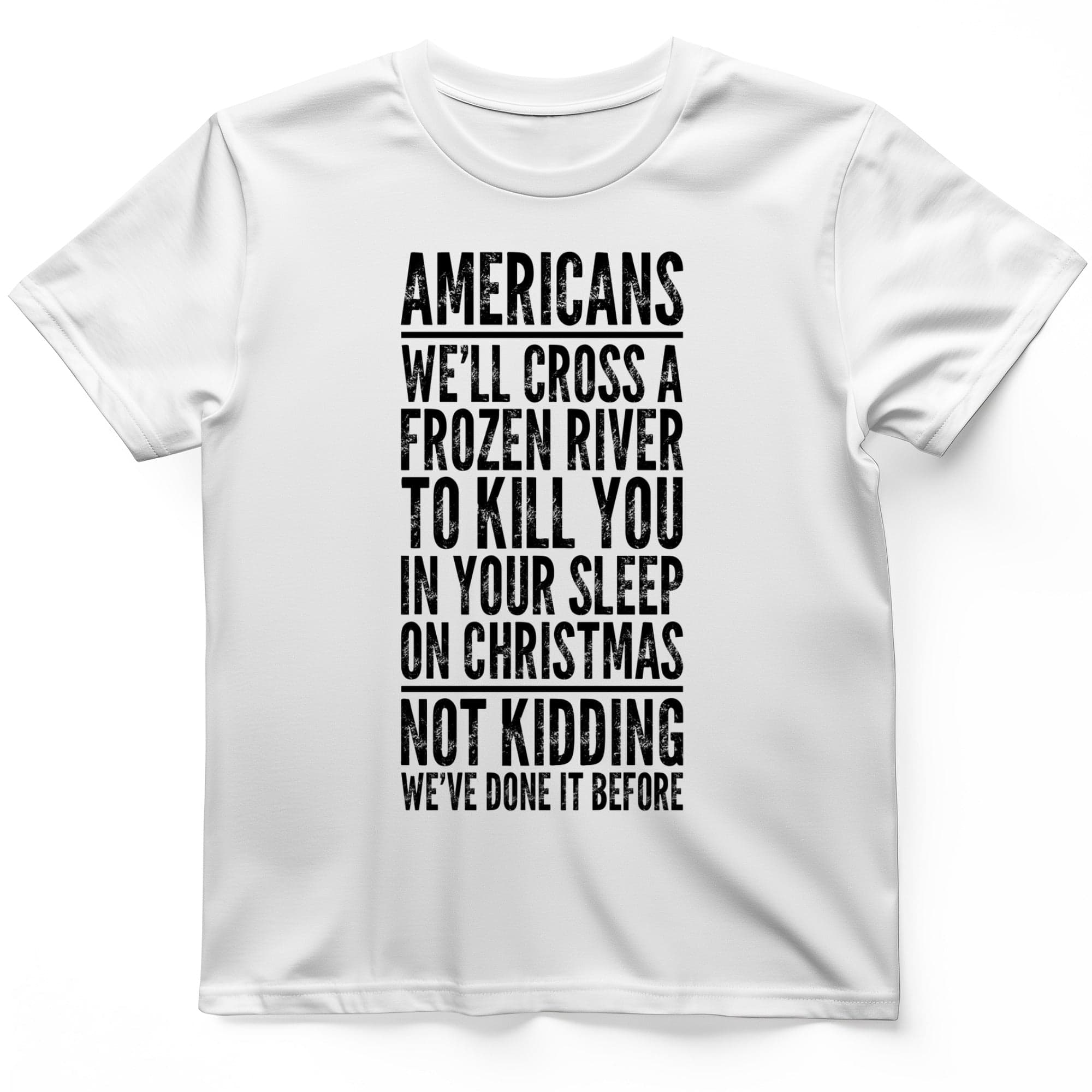 Cross A River On Xmas T-Shirt