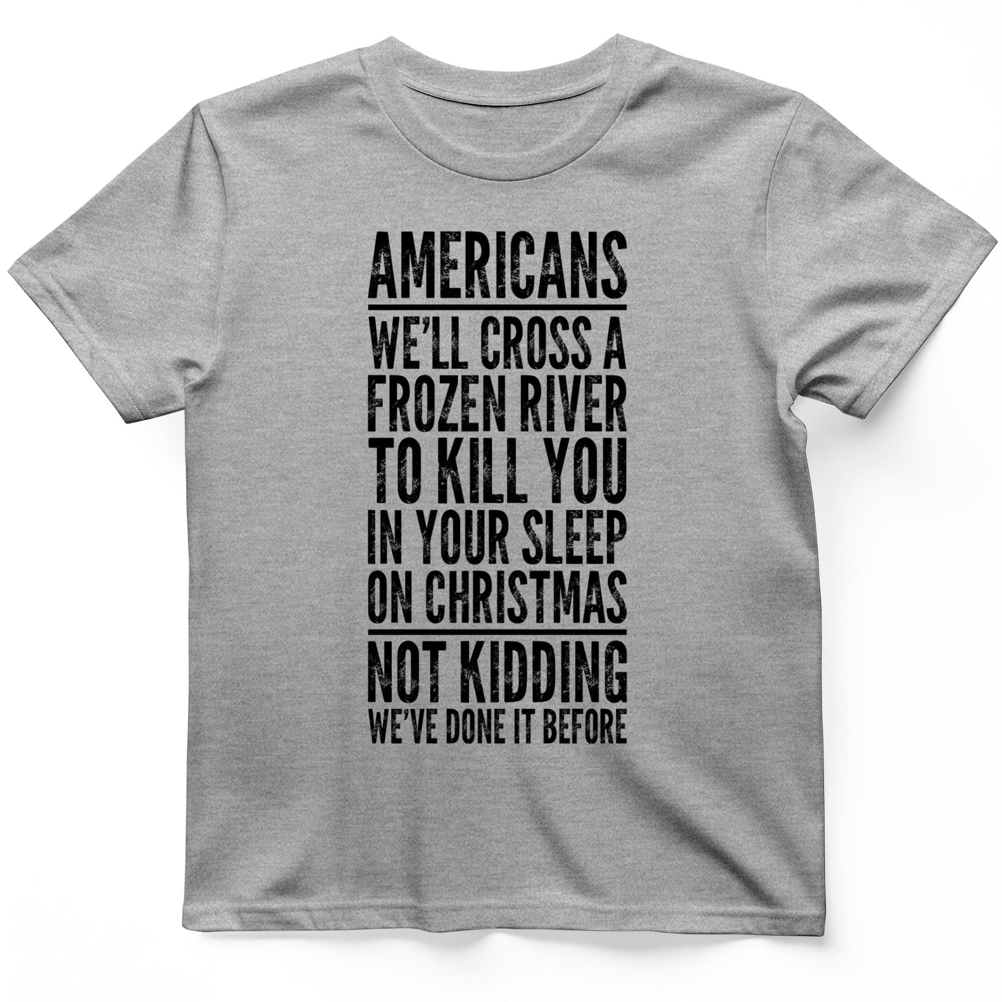 Cross A River On Xmas T-Shirt