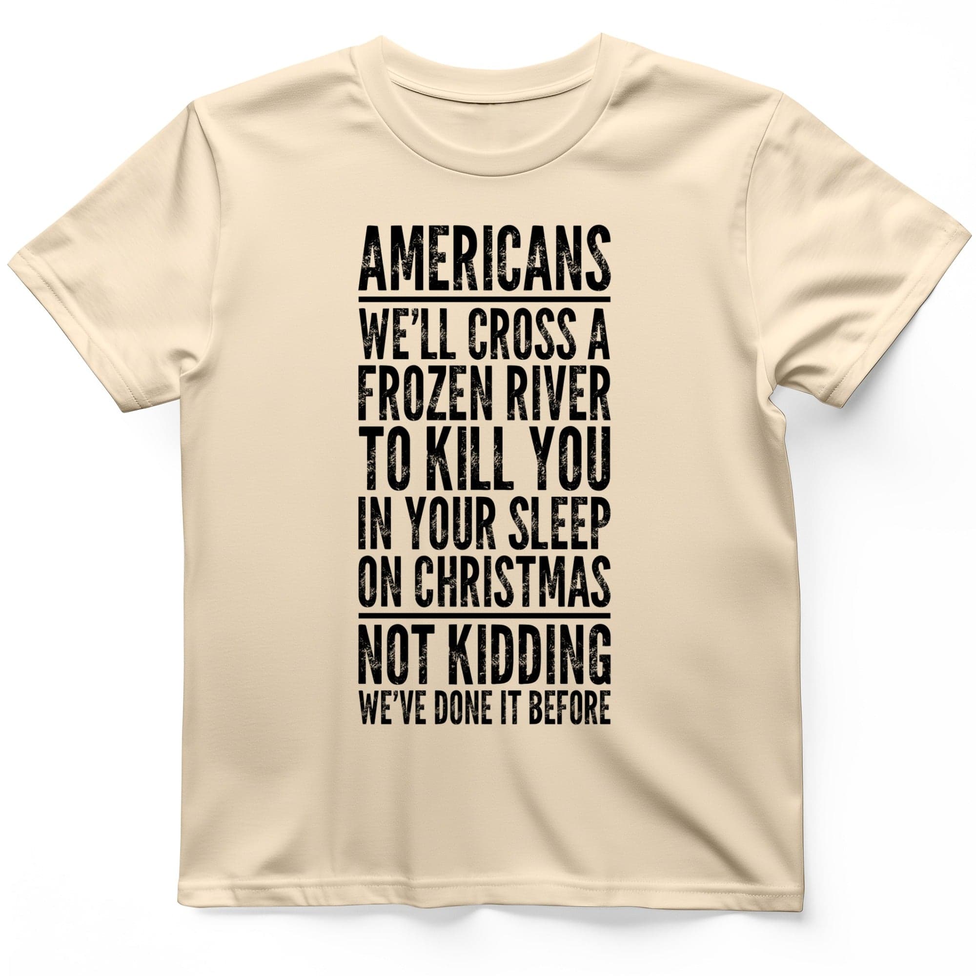 Cross A River On Xmas T-Shirt