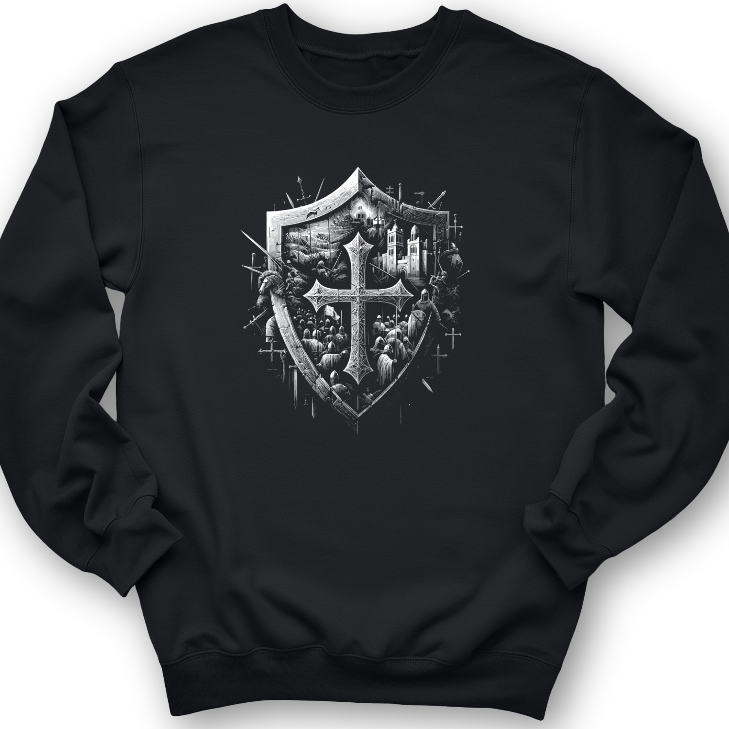 Crusader's Last Shield Crewneck