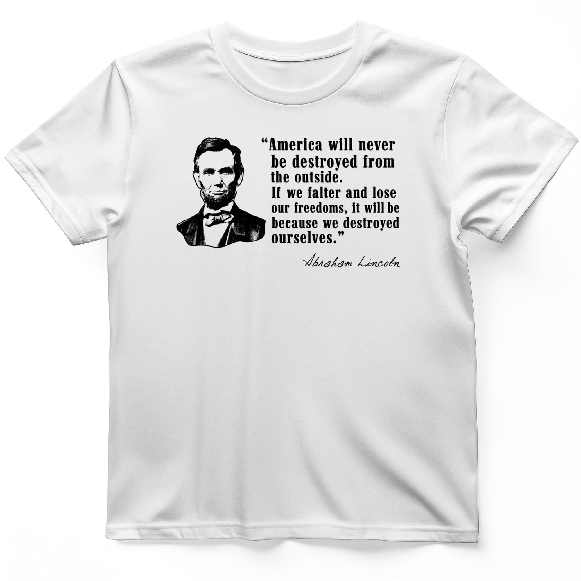 Destroyed Ourselves Lincoln T-Shirt