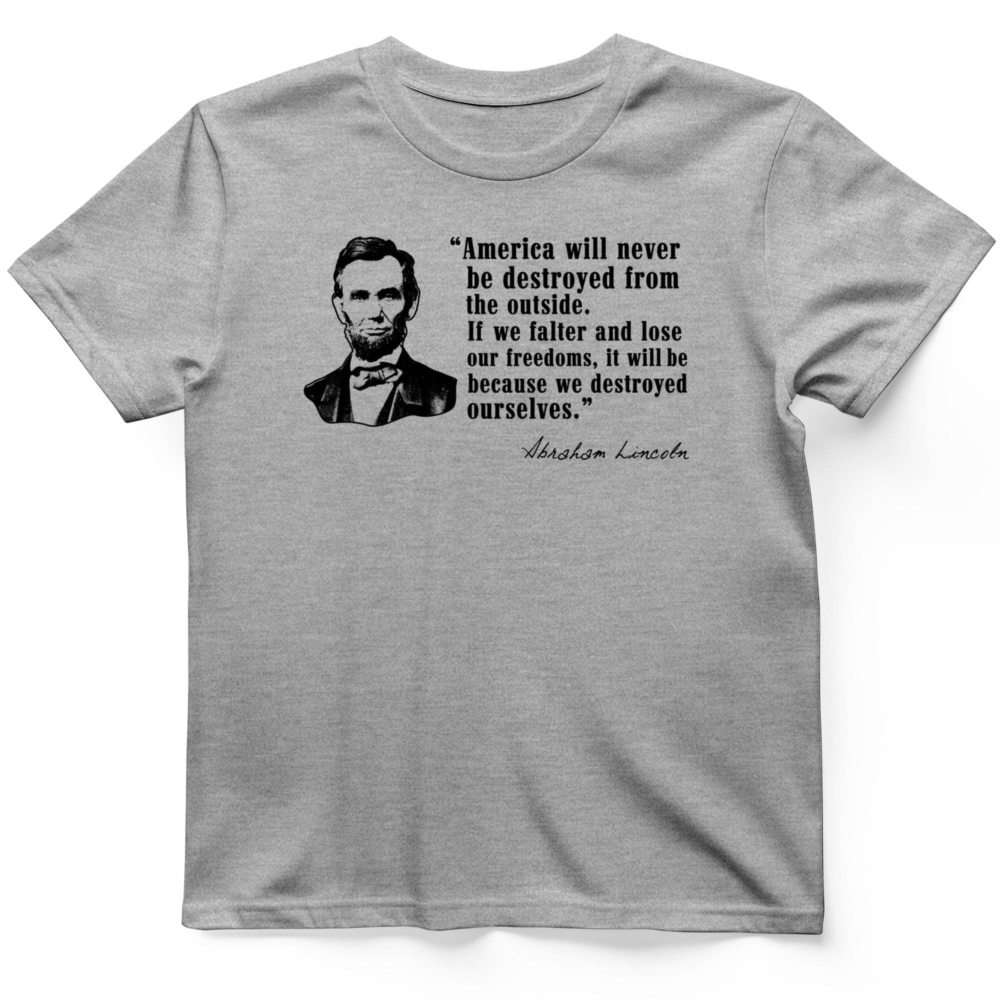 Destroyed Ourselves Lincoln T-Shirt