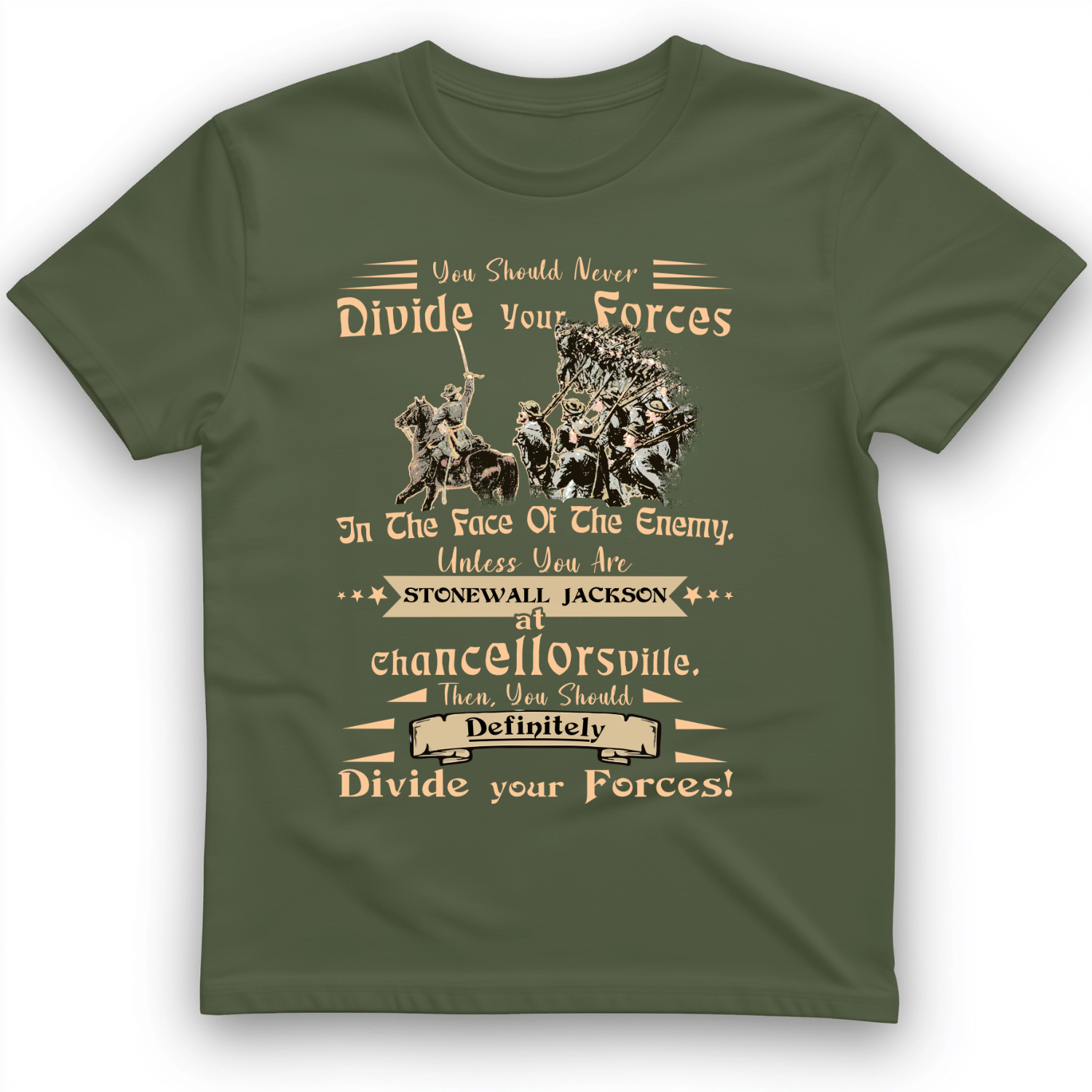 Dividing Forces T-Shirt