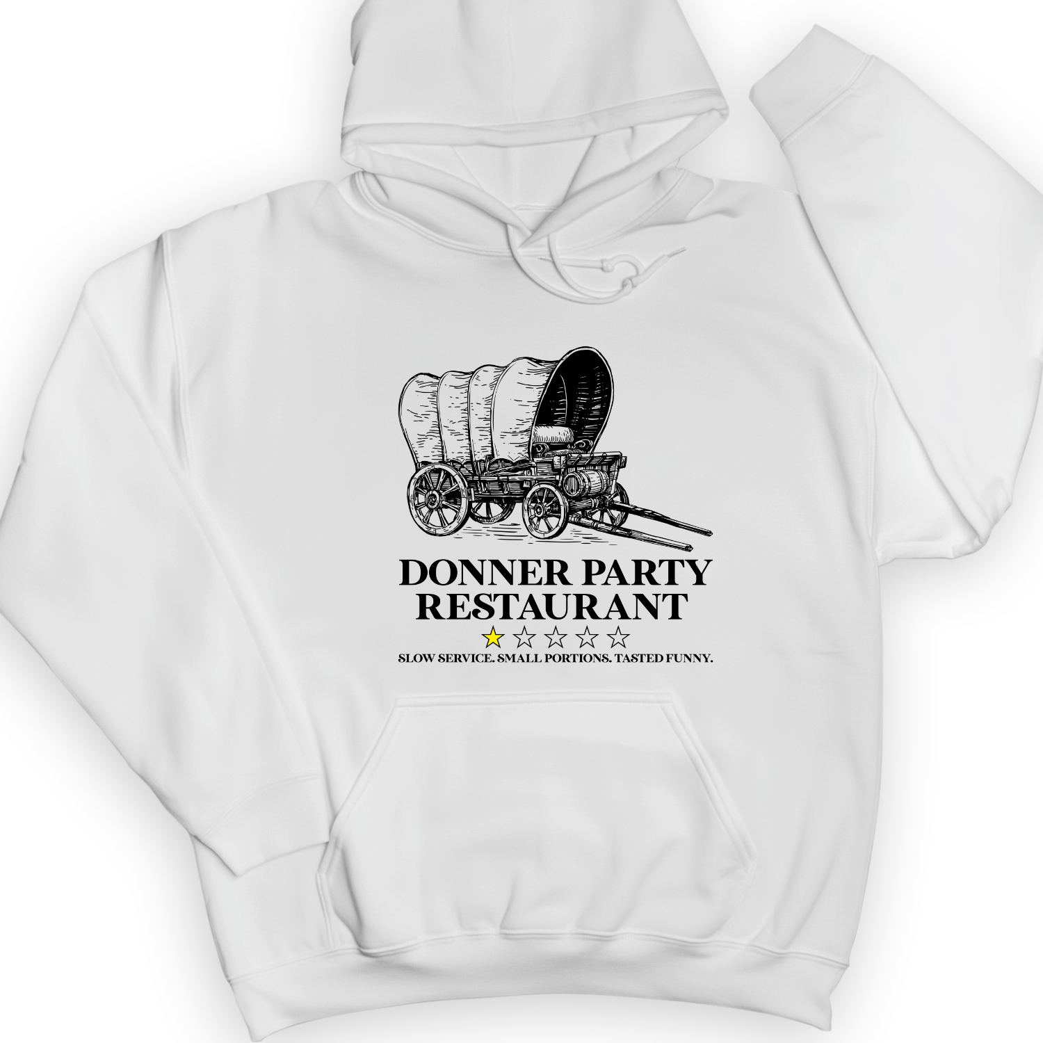 Donner Party Restaurant Review Hoodie
