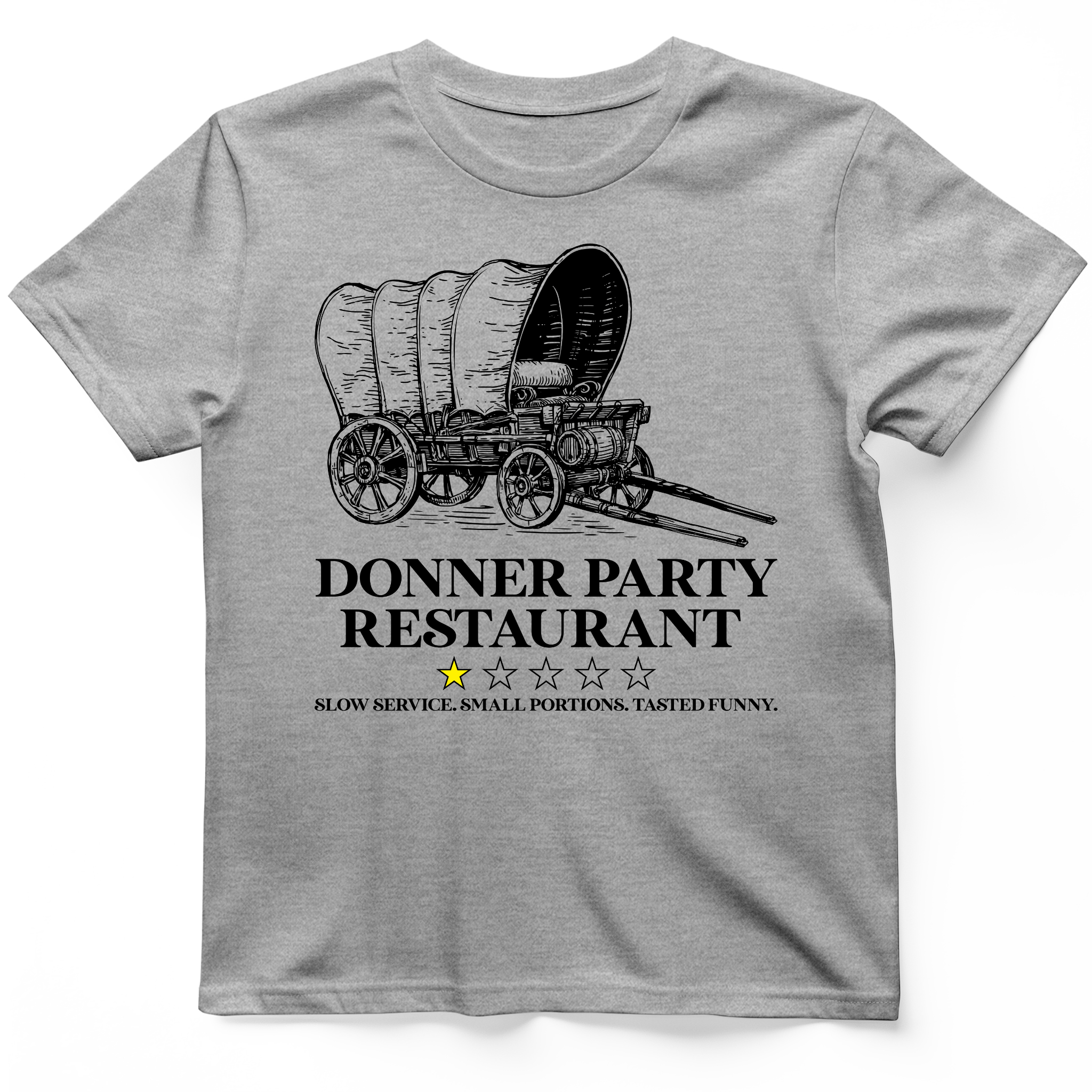 Donner Party Restaurant Review T-Shirt