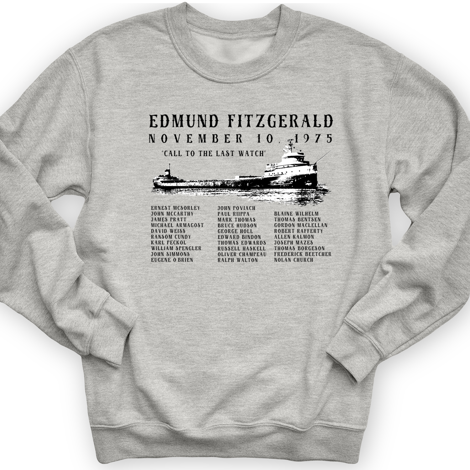 Edmund Fitzgerald Crewneck