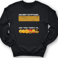 Egyptian Emoticons Crewneck