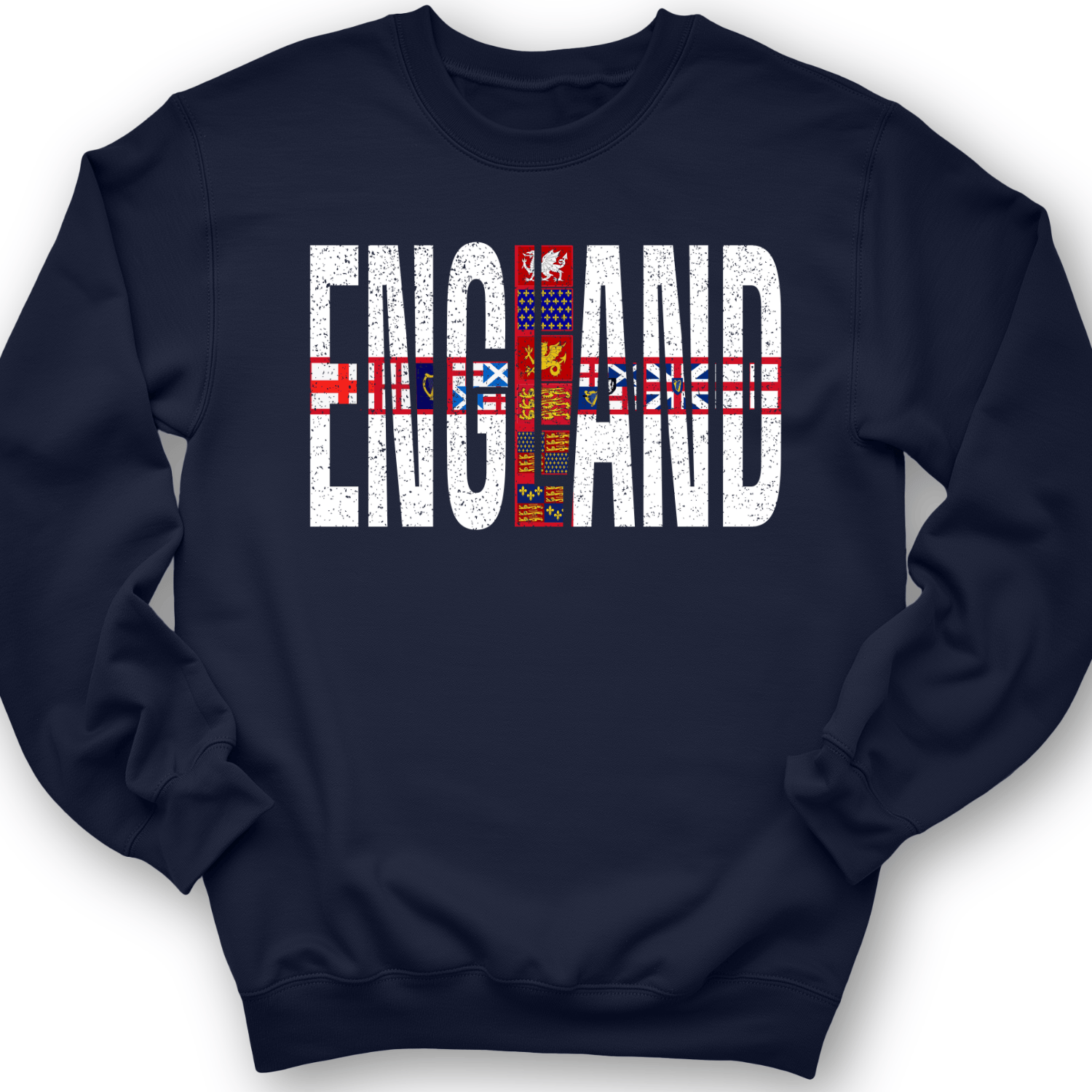 English Flags 1 Crewneck