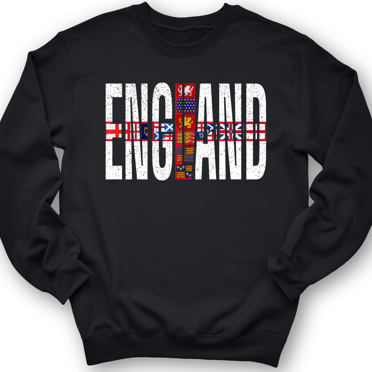 English Flags 1 Crewneck