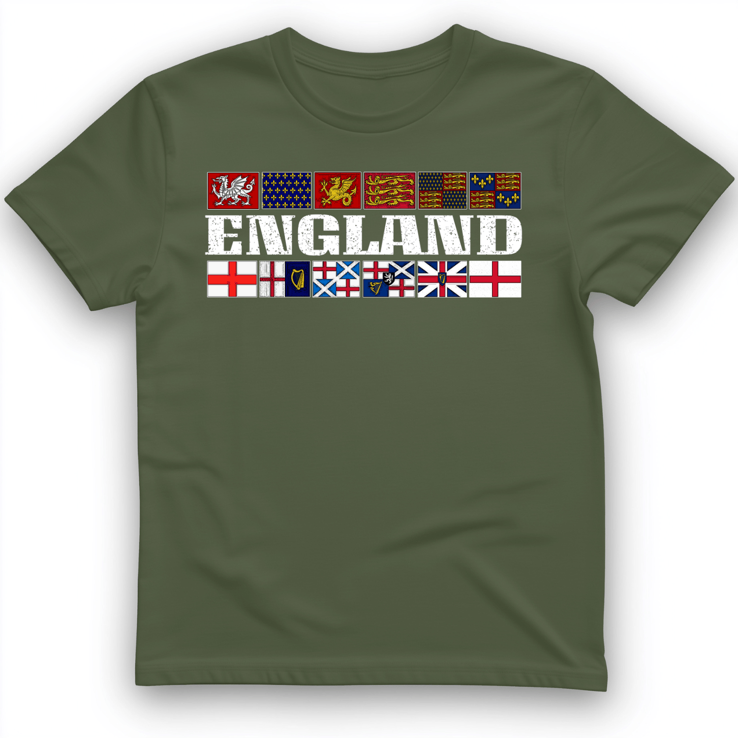 English Flags 2 T-Shirt