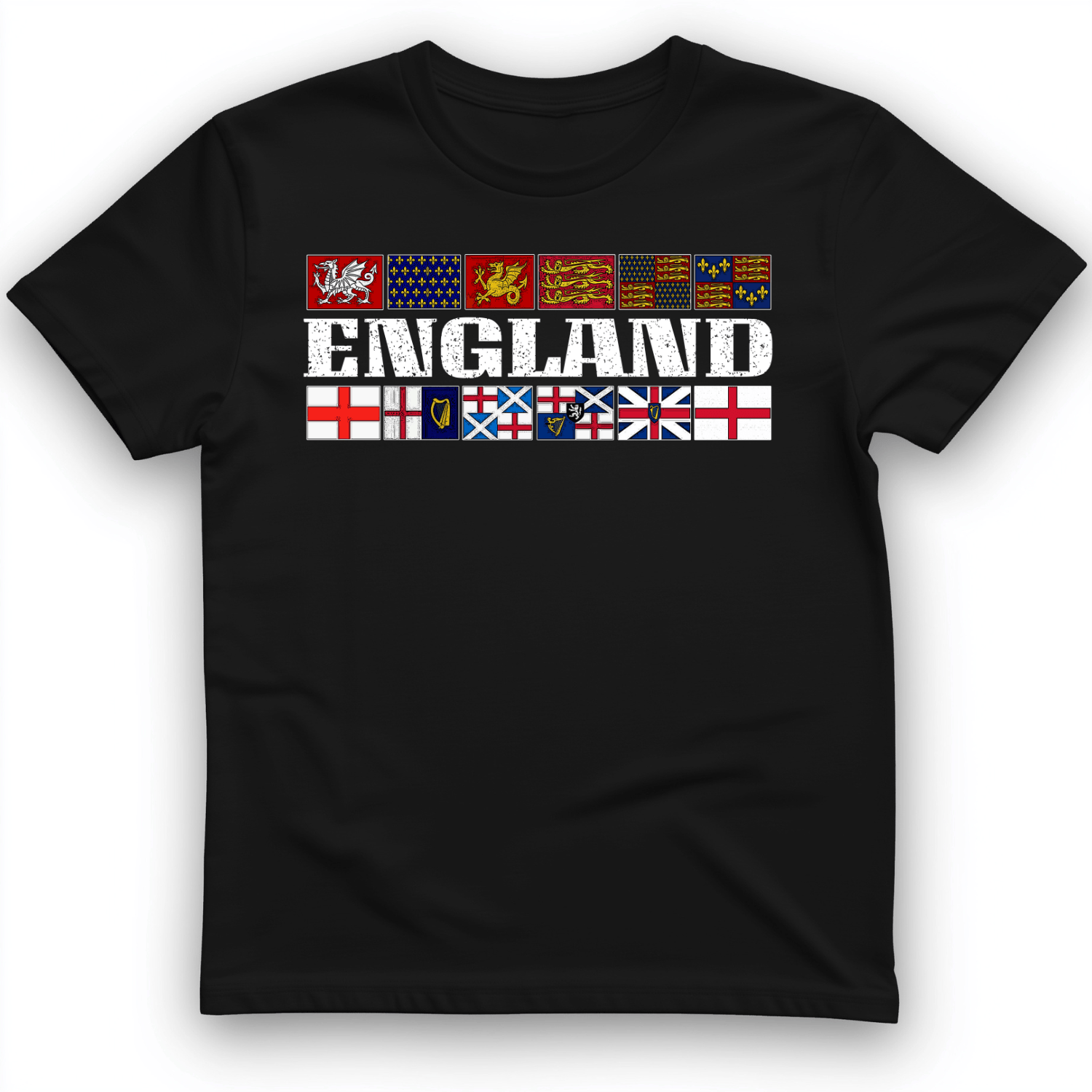 English Flags 2 T-Shirt