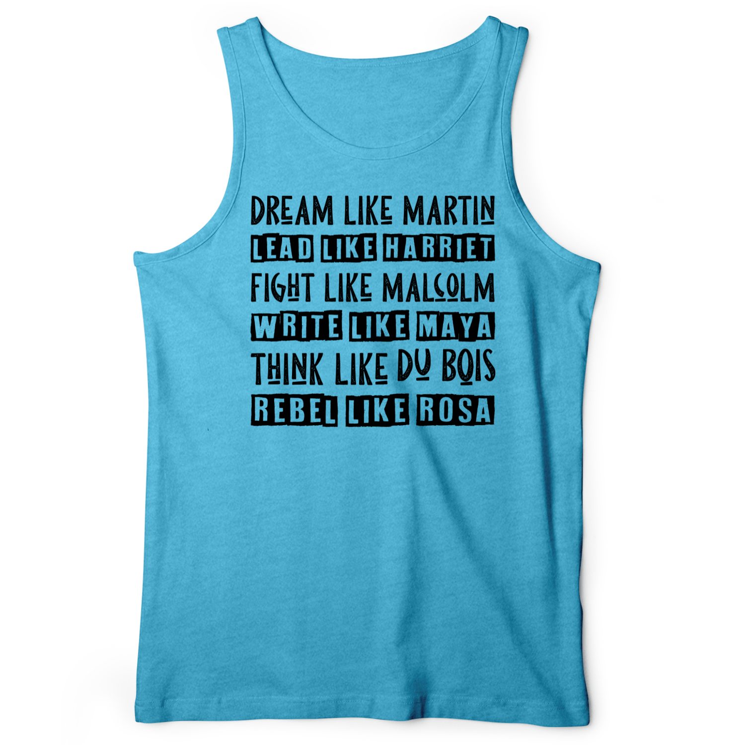 Fight Think Rebel Tank