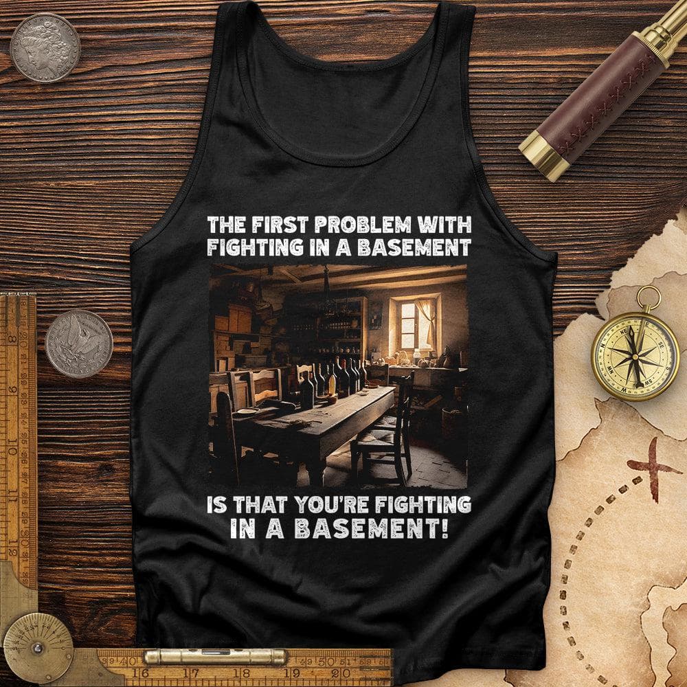 Fighting in a Basement Tank