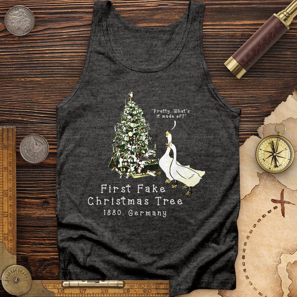 First Fake Christmas Tree Tank
