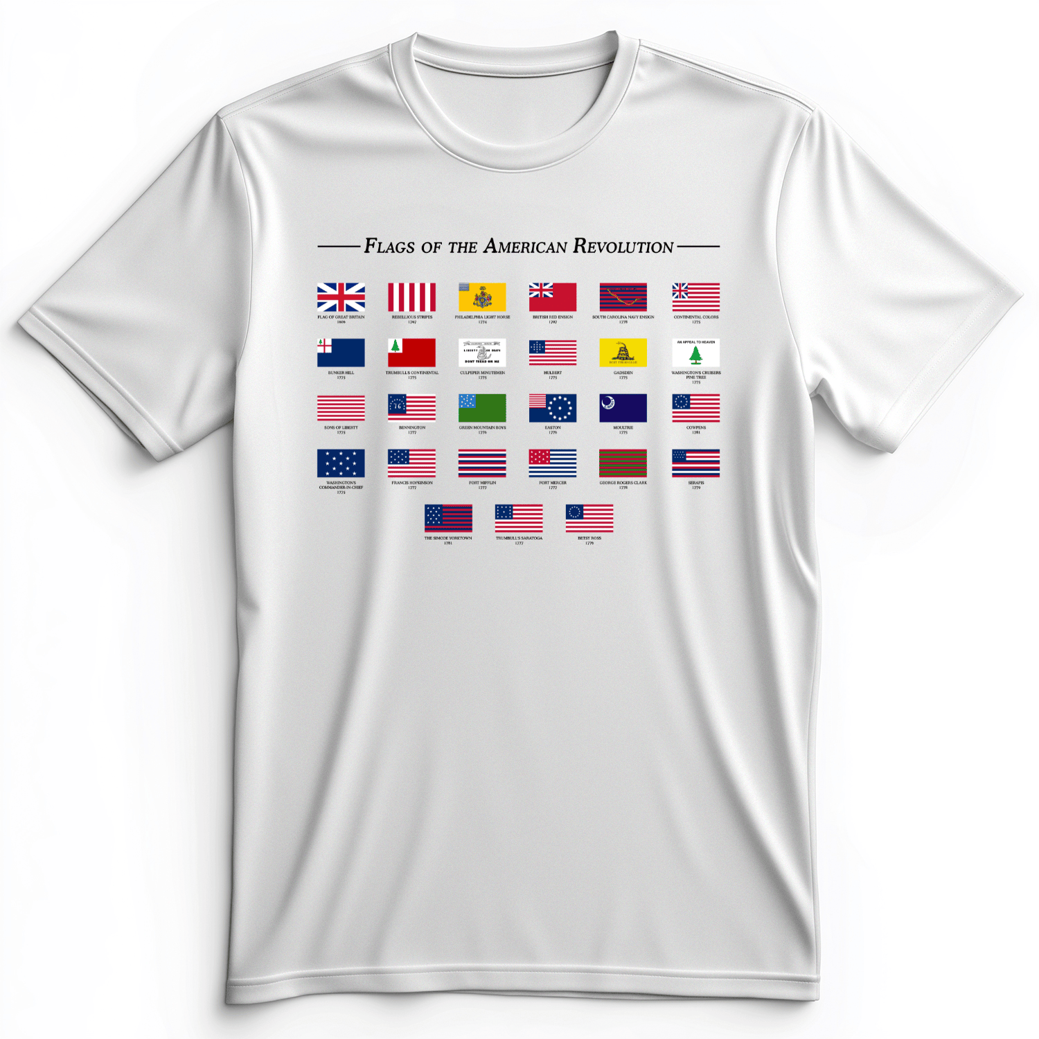 Flags Of The Revolution Premium Tee