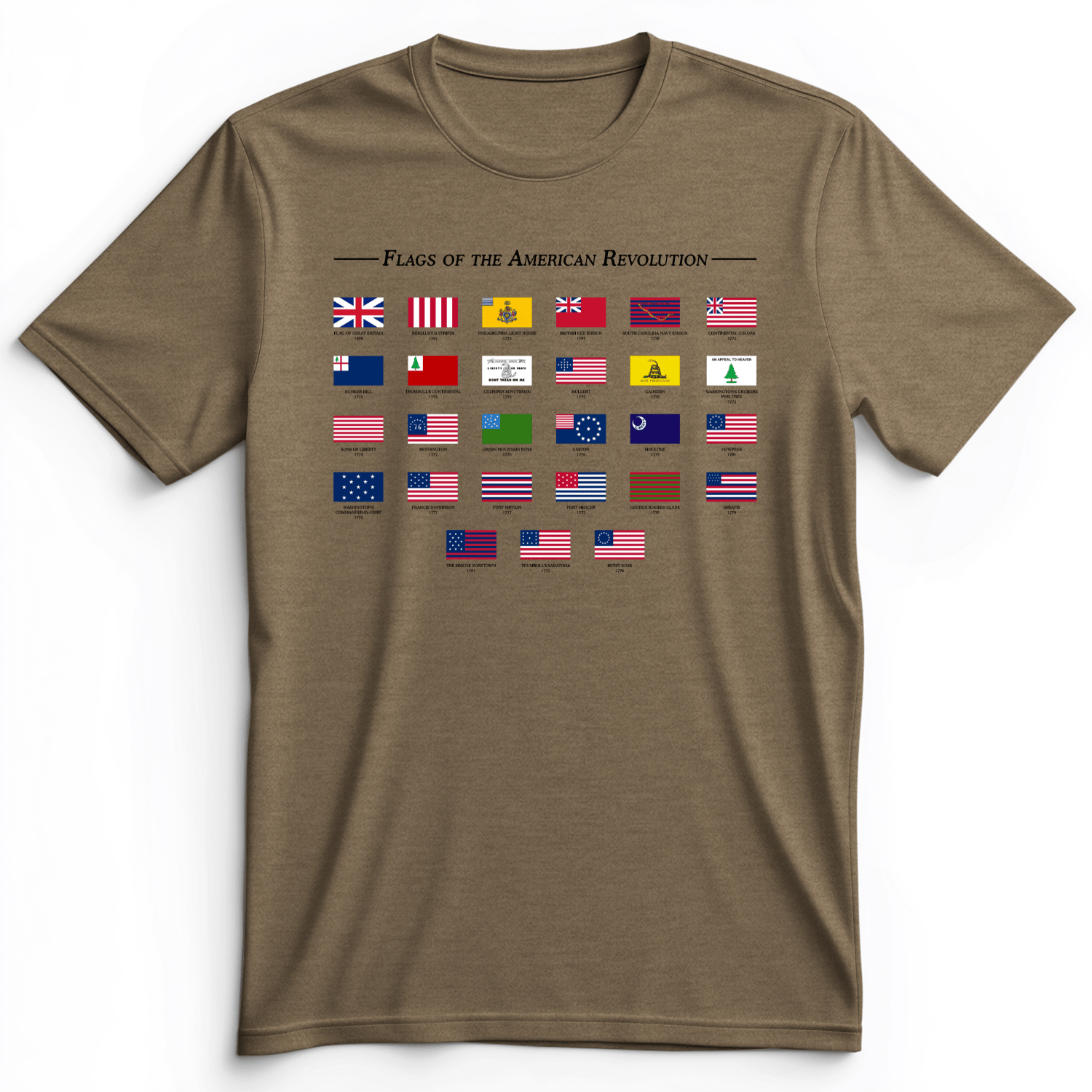 Flags Of The Revolution Premium Tee