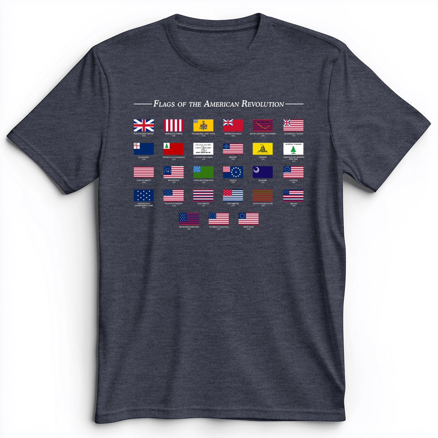 Flags Of The Revolution Premium Tee