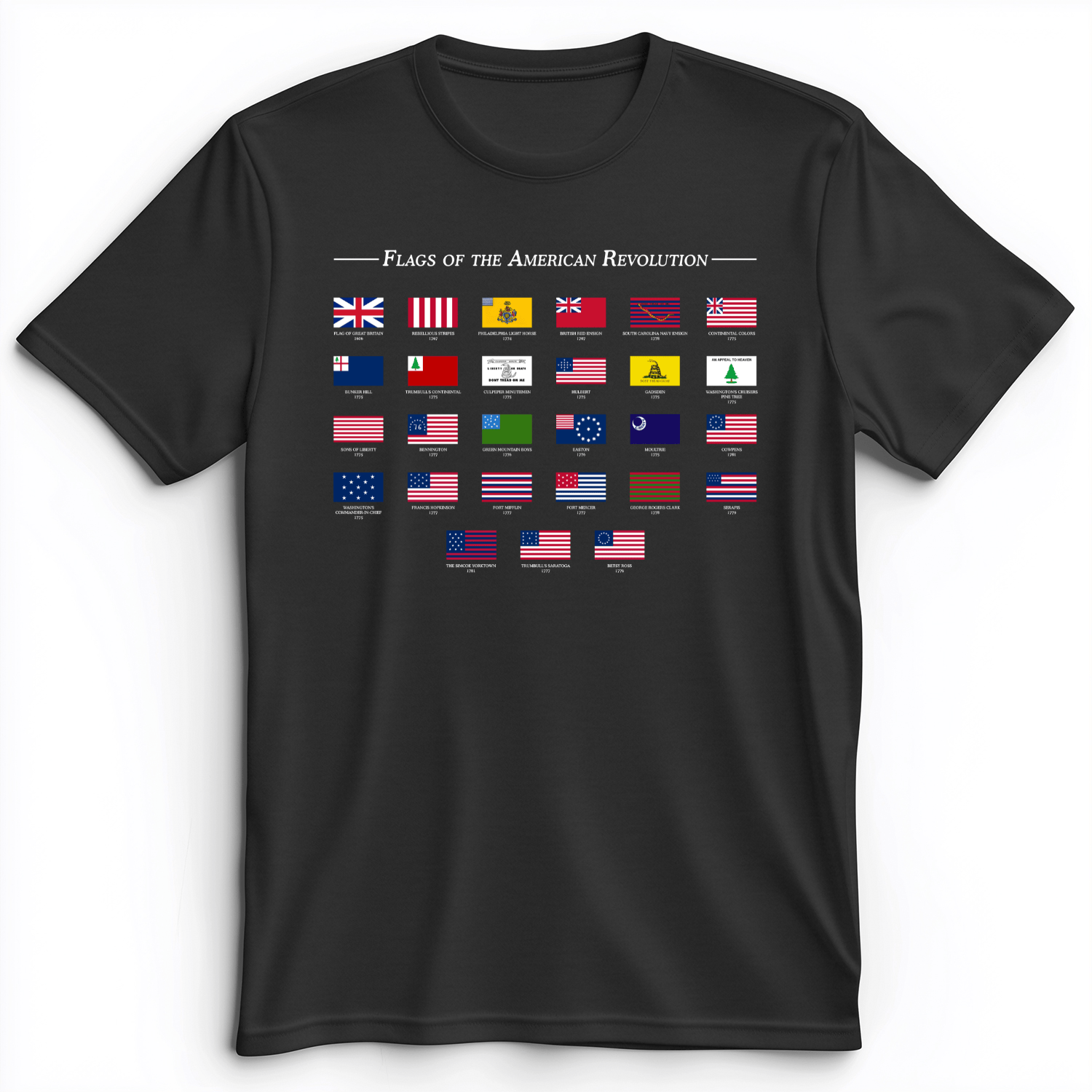 Flags Of The Revolution Premium Tee