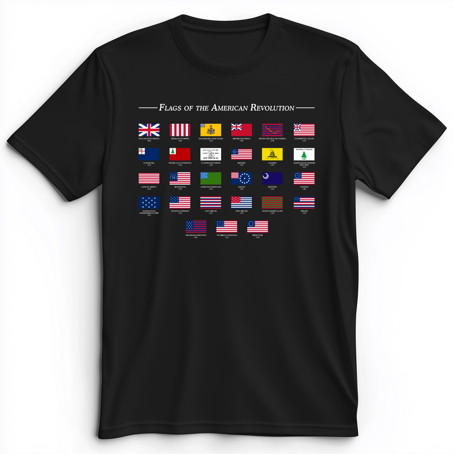 Flags Of The Revolution Premium Tee