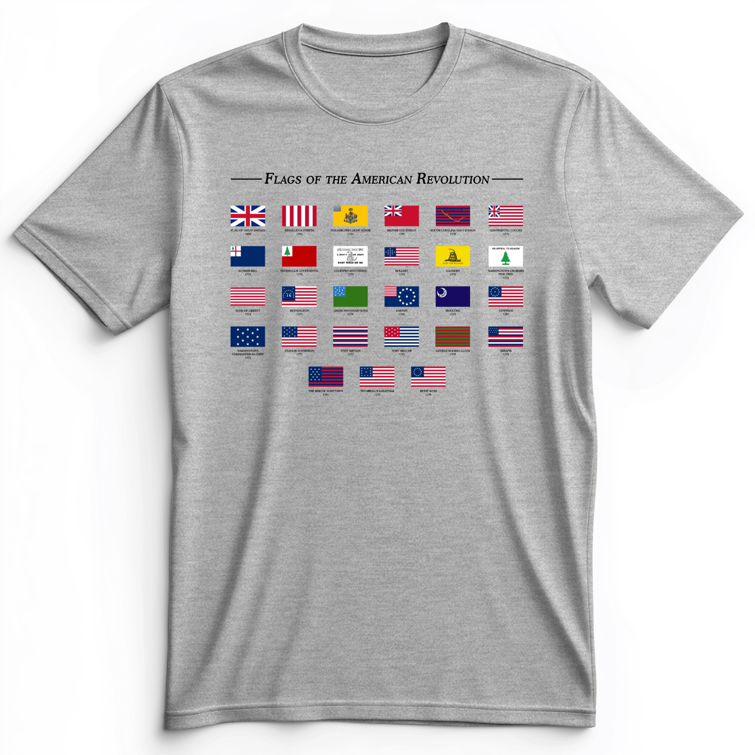 Flags Of The Revolution Premium Tee