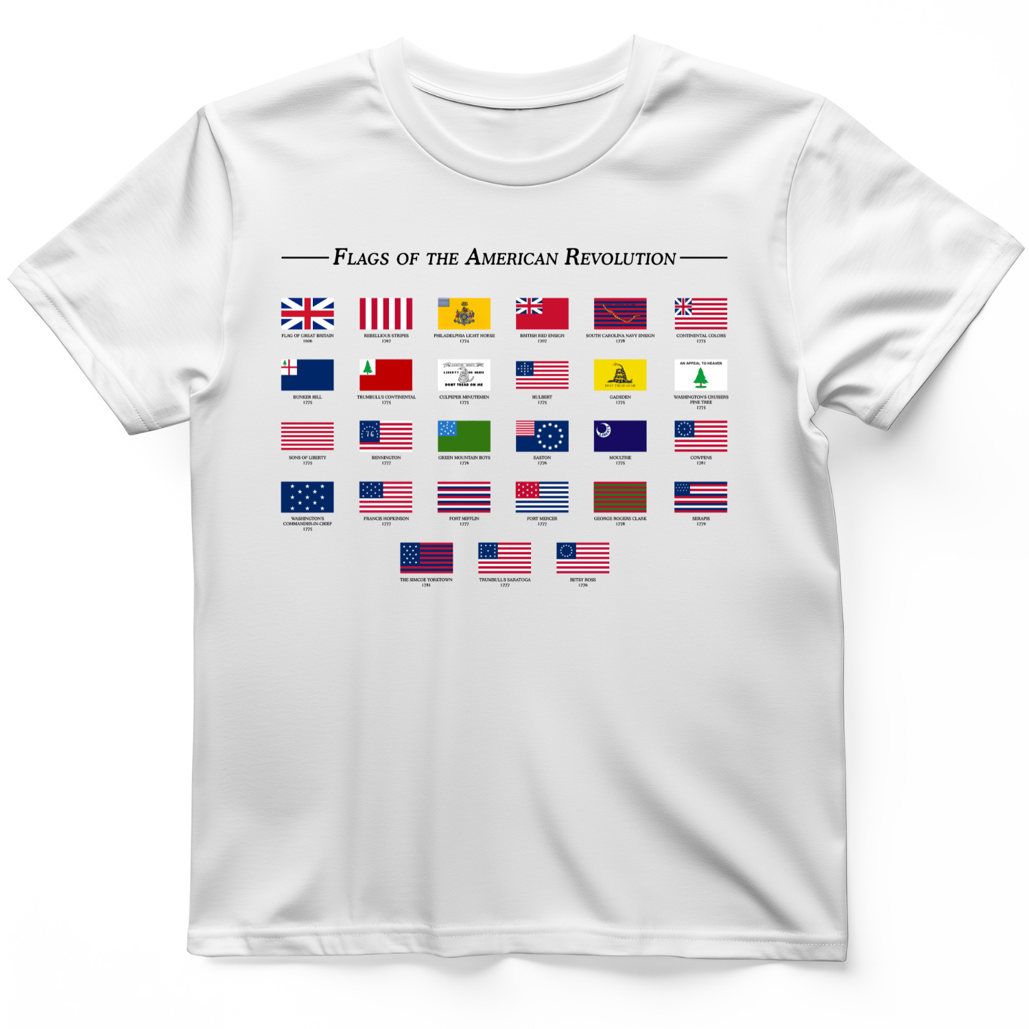 Flags Of The Revolution T-Shirt