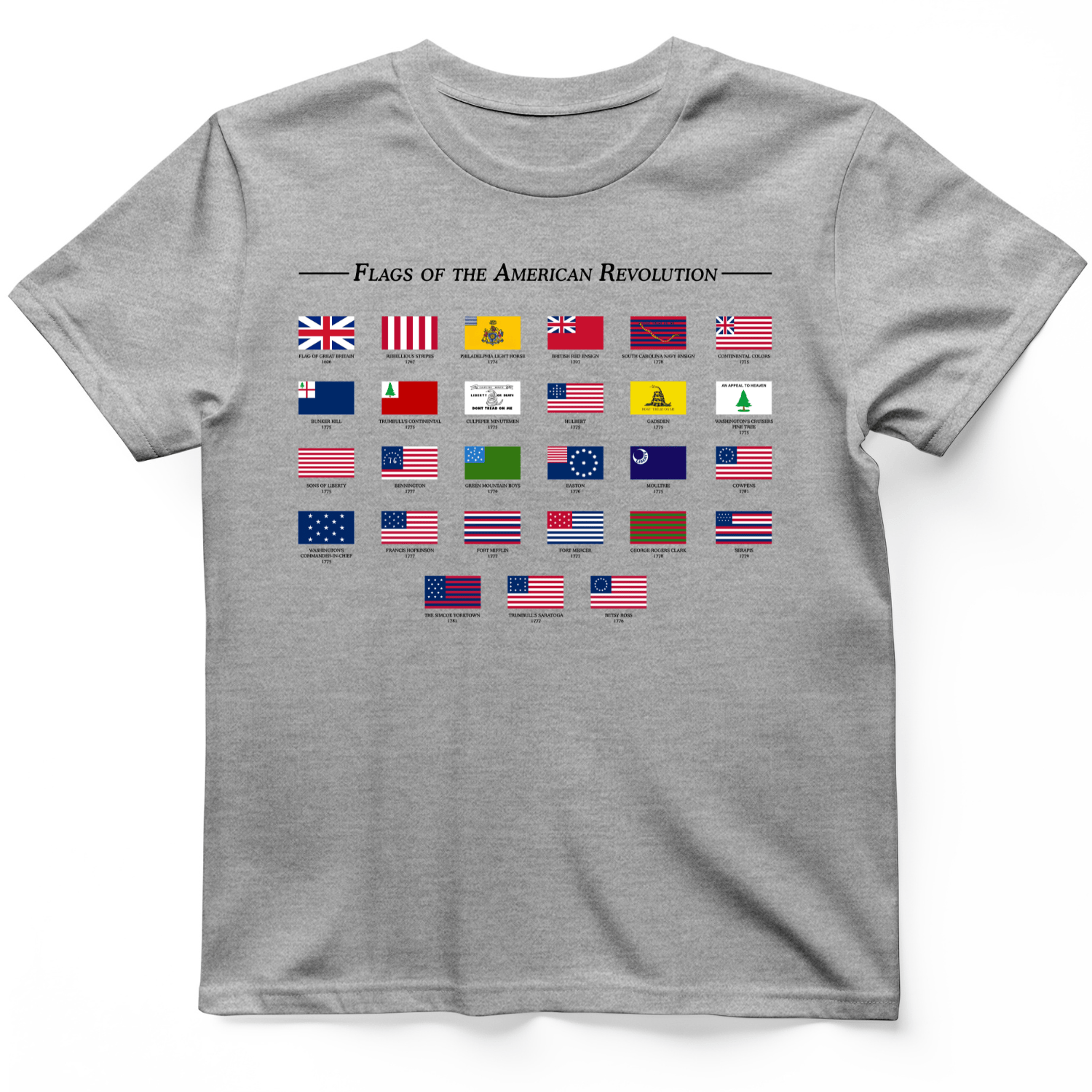Flags Of The Revolution T-Shirt