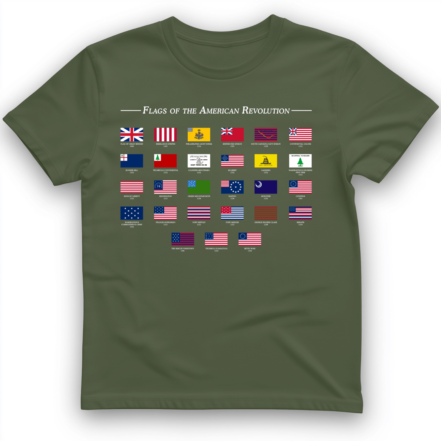 Flags Of The Revolution T-Shirt