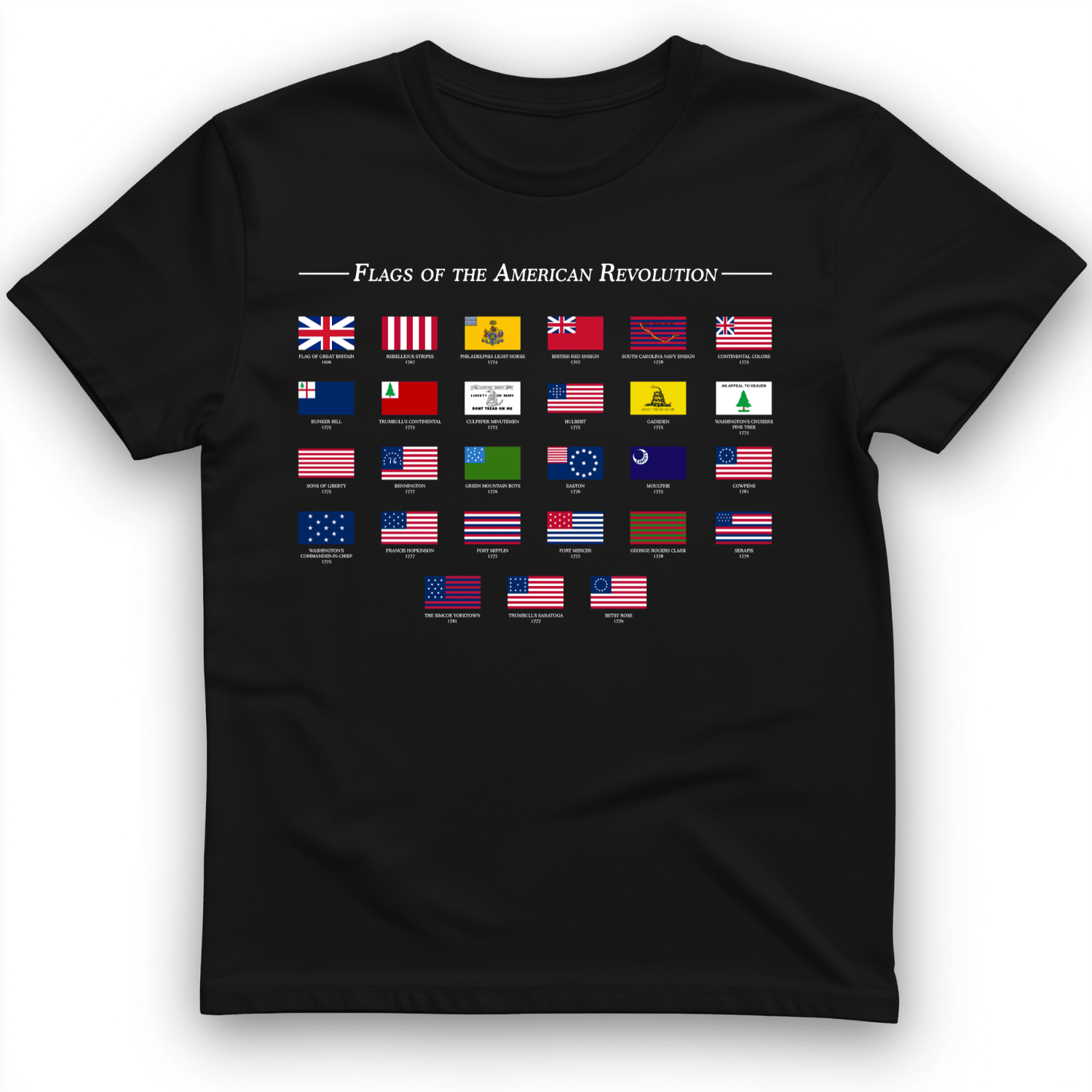 Flags Of The Revolution T-Shirt
