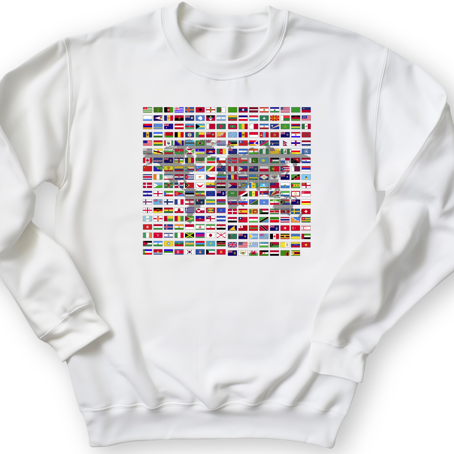 Flags of the World Crewneck